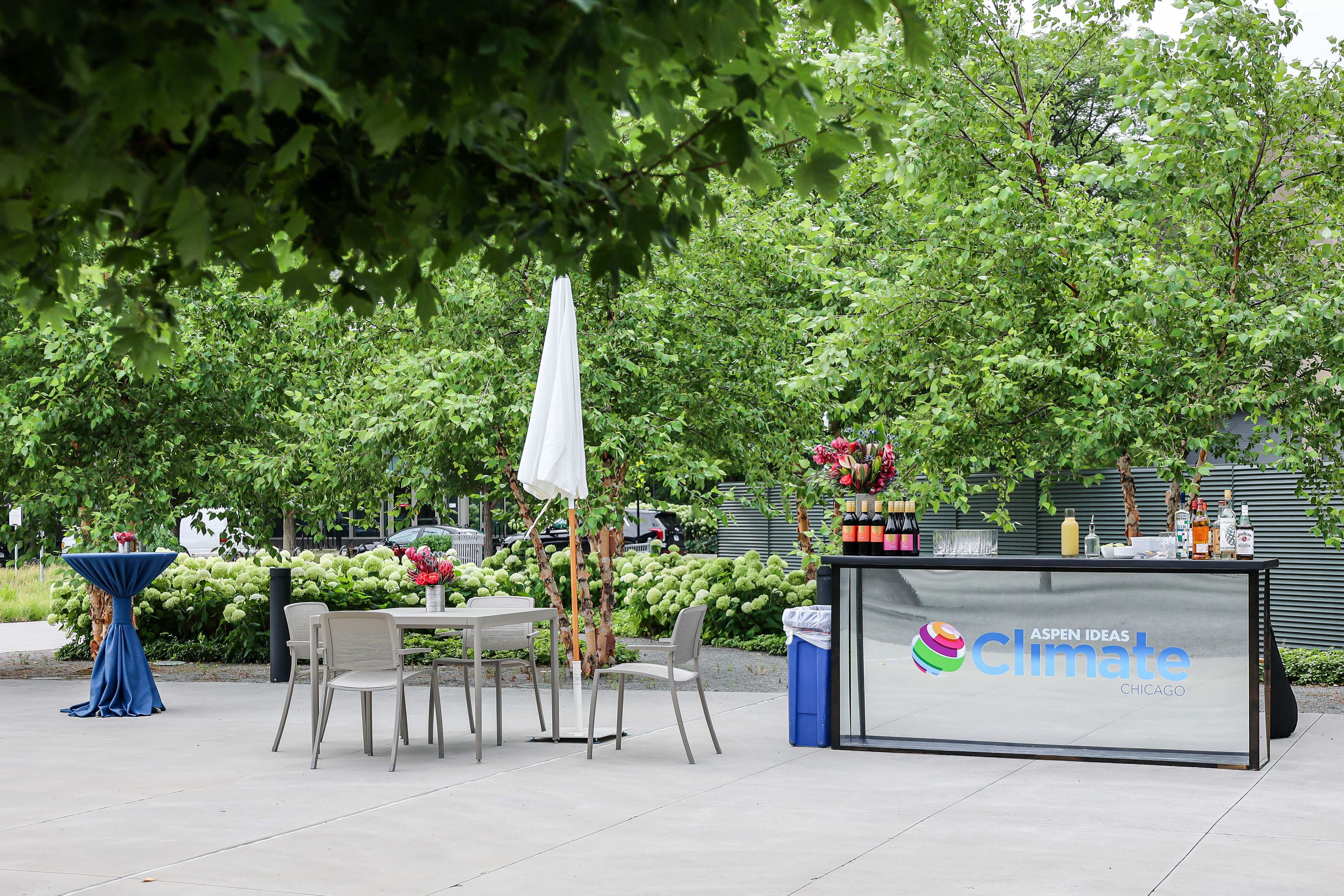 Bosque Garden, an event space at David Rubenstein Forum
