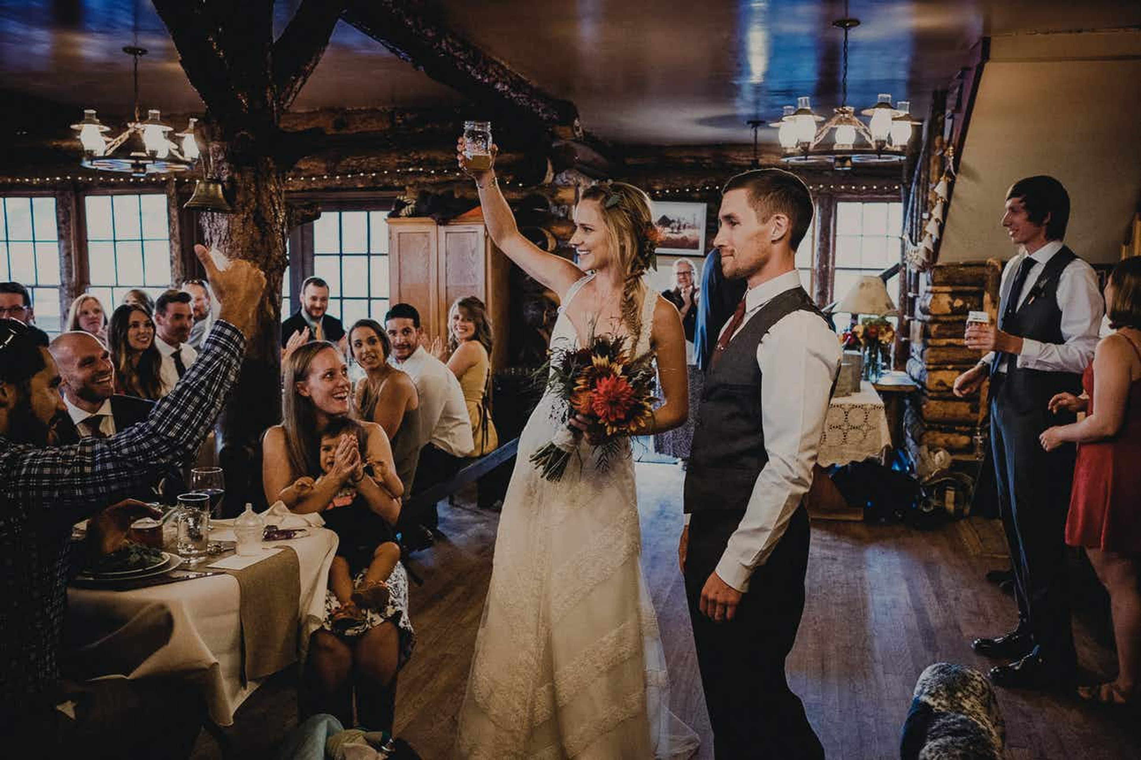 Ponderosa Lodge, an event space at Colorado Mountain Ranch