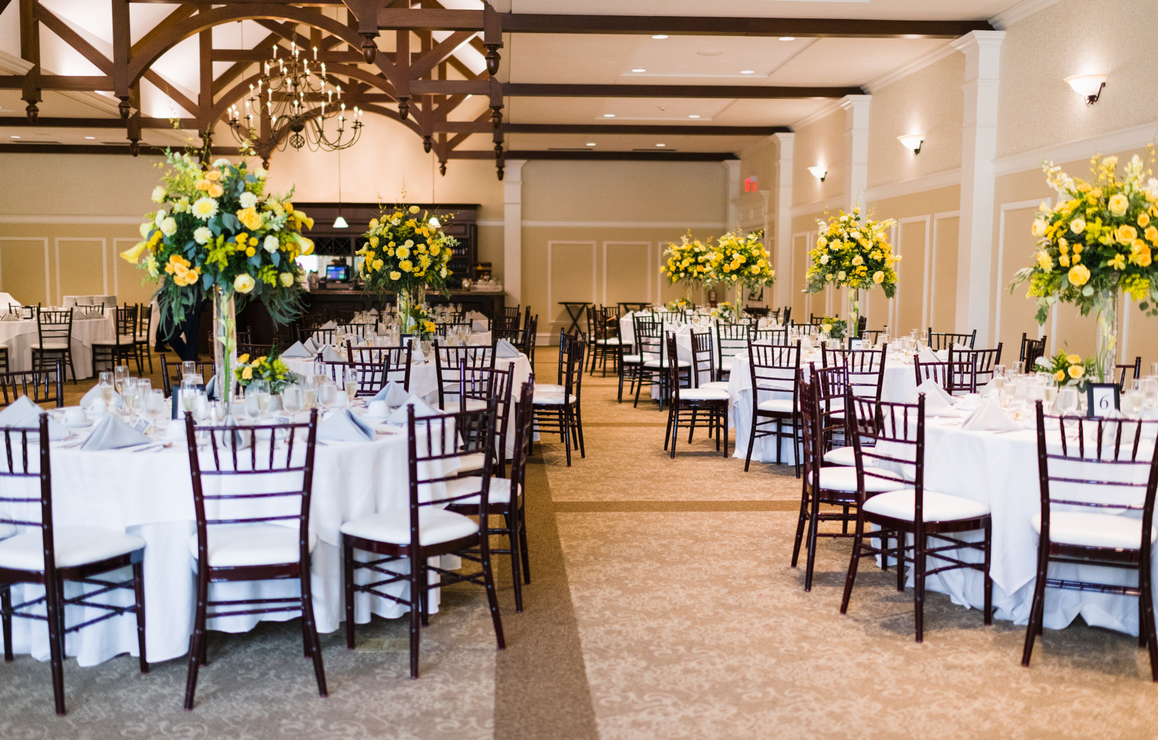 The Banquet Center, an event space at The Mansion at Bald Hill
