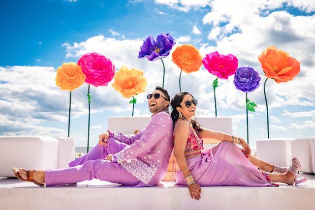 Featured photo from Revel in This Destination Wedding with Playful Florals and Sunlit Oceanfront Views in Tulum