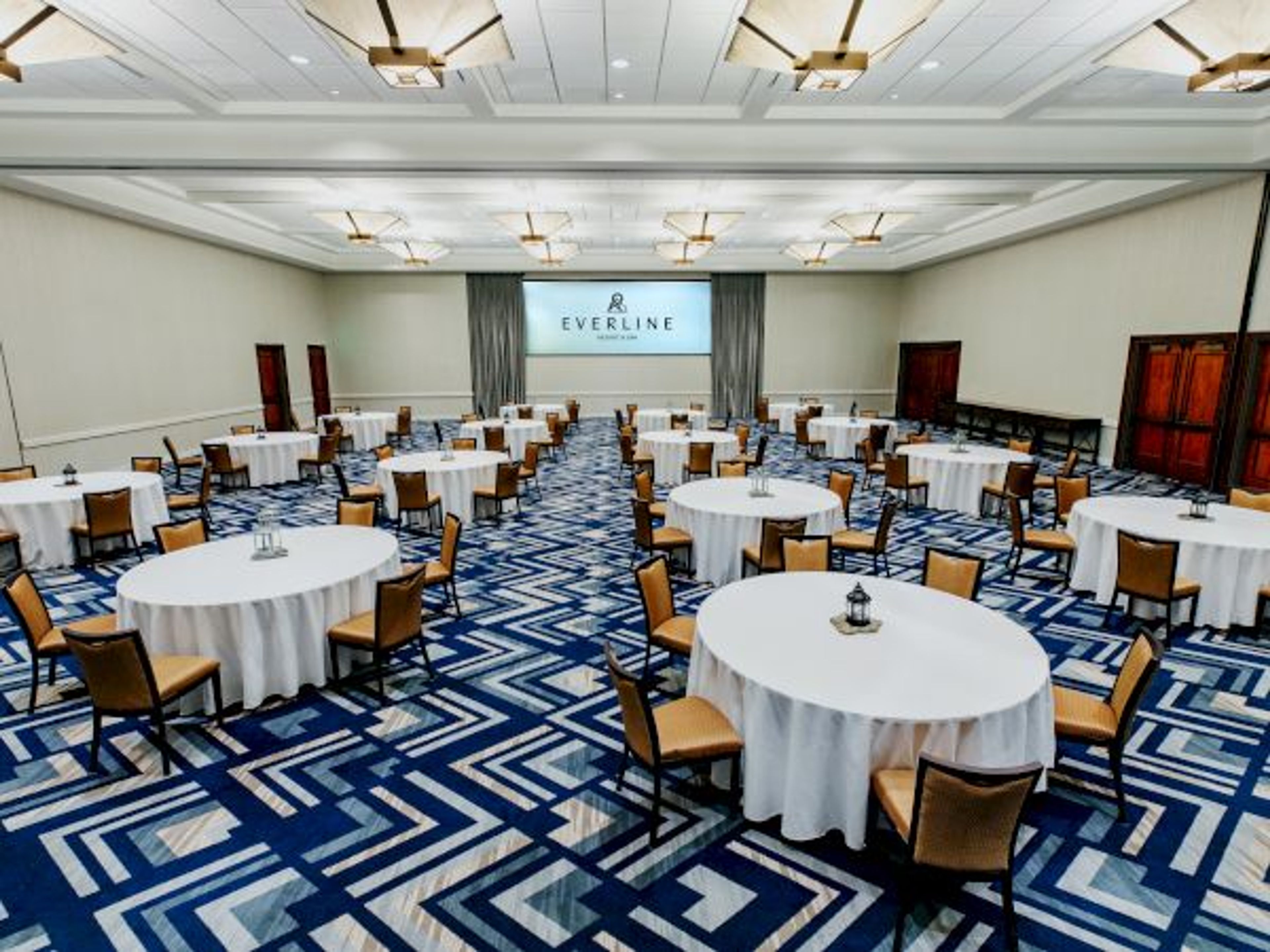 Alpine Ballroom, an event space at Everline Resort & Spa