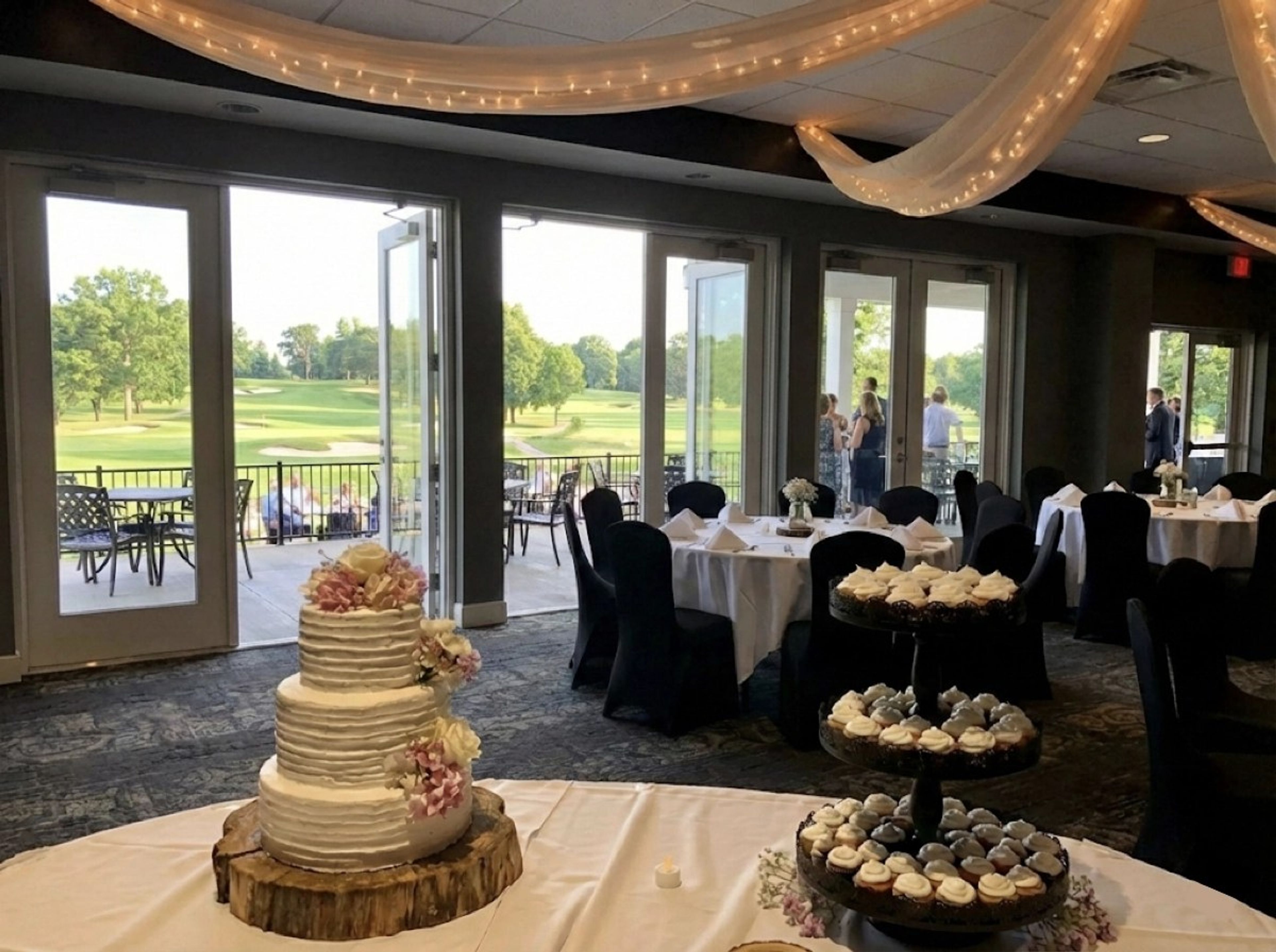 The Hogan Room, an event space at EagleSticks Golf Club