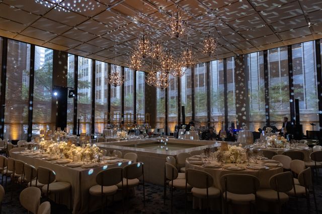 Featured photo from Revel in This Modern Wedding Styled with Luminous Tables and Sculptural Elements at The Pool