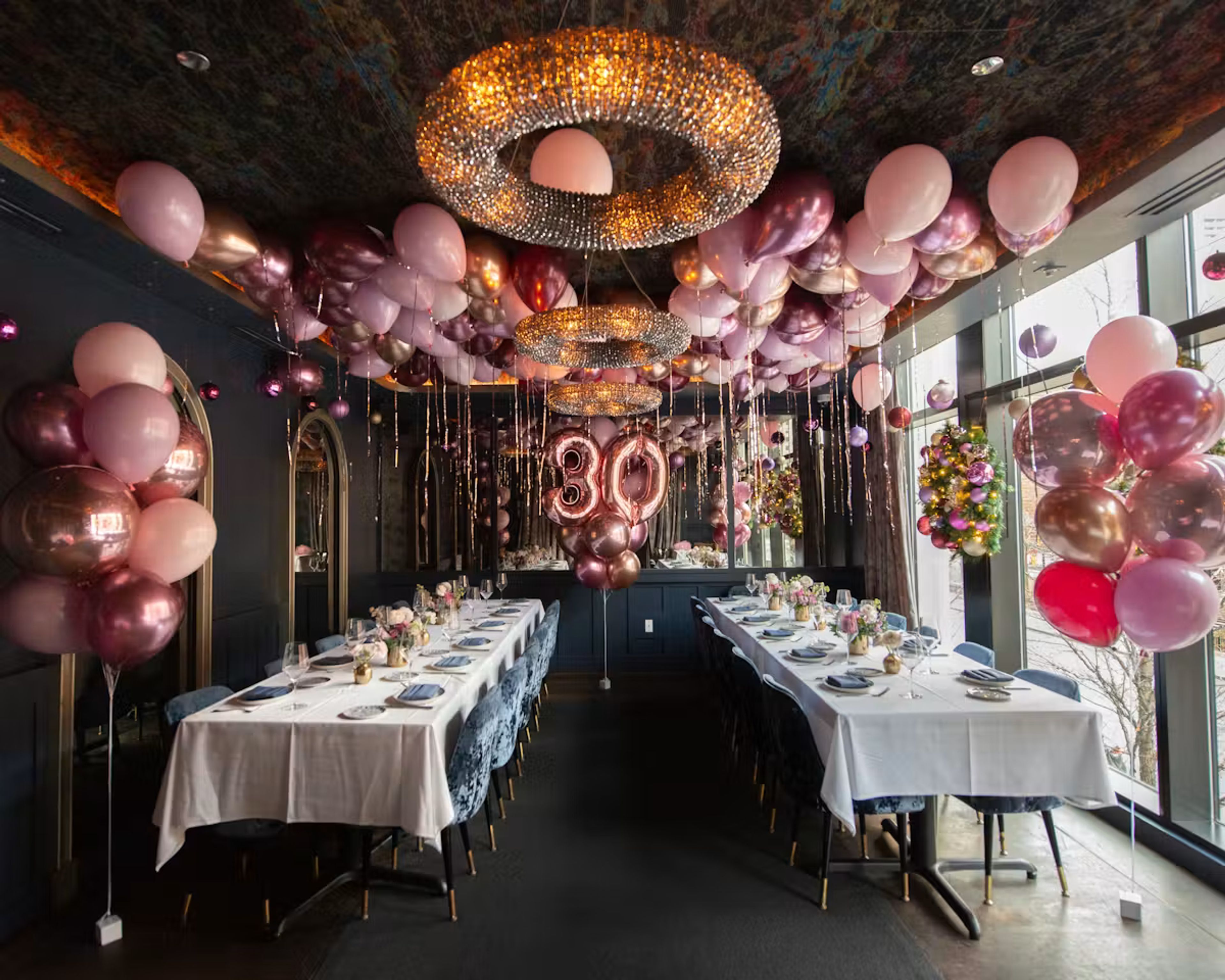 Dahlia Room, an event space at Adalina Italian