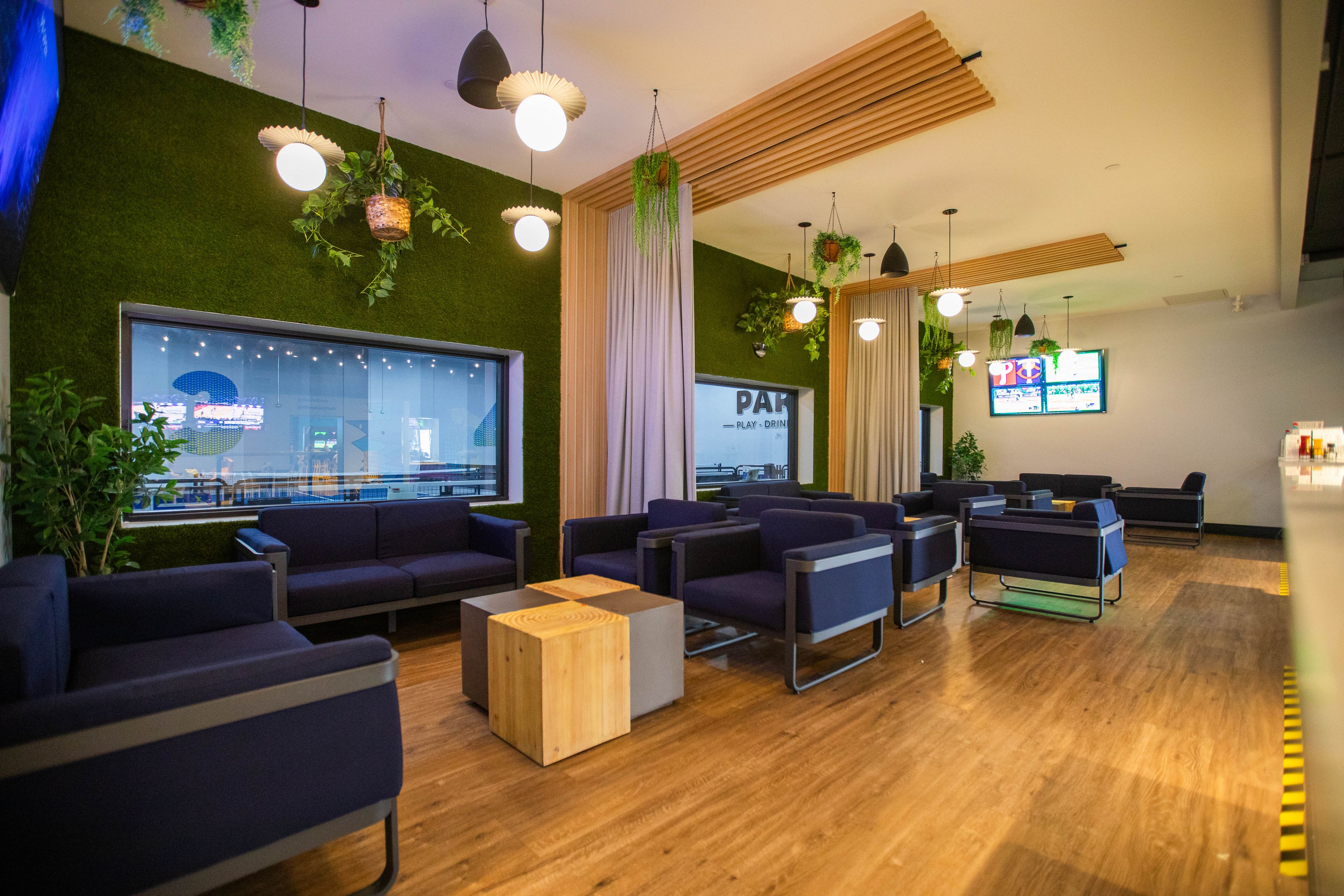 Private Cabanas, an event space at Smash Park La Vista