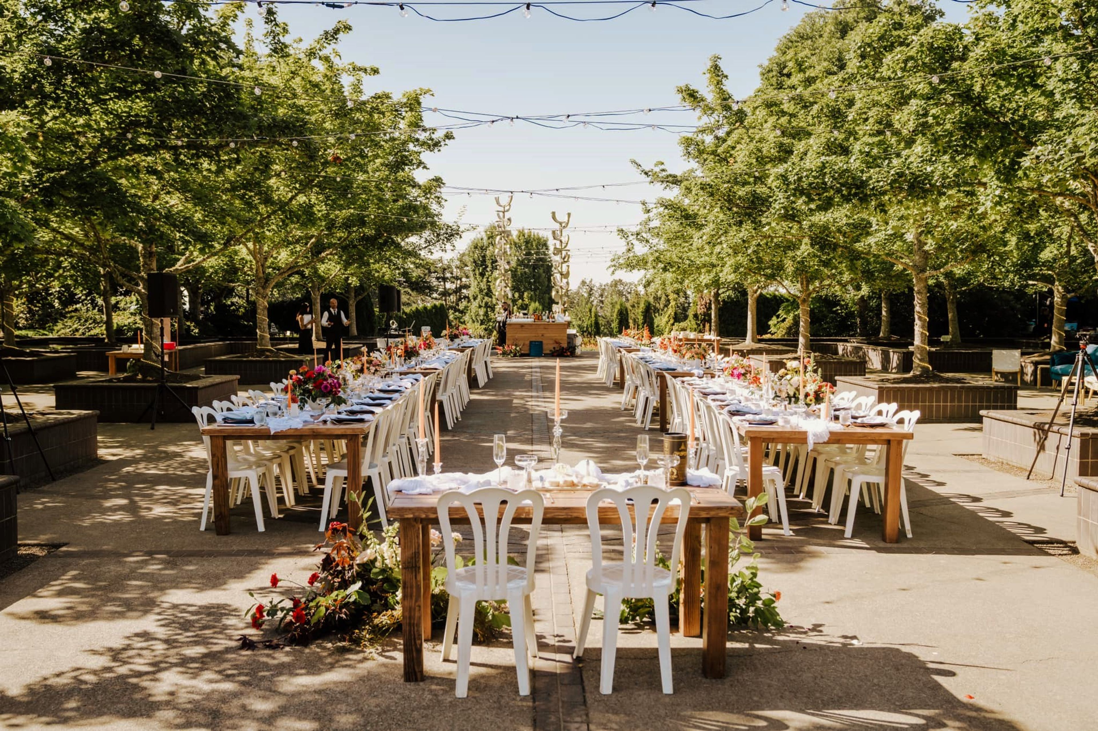 Bosque, an event space at Oregon Garden