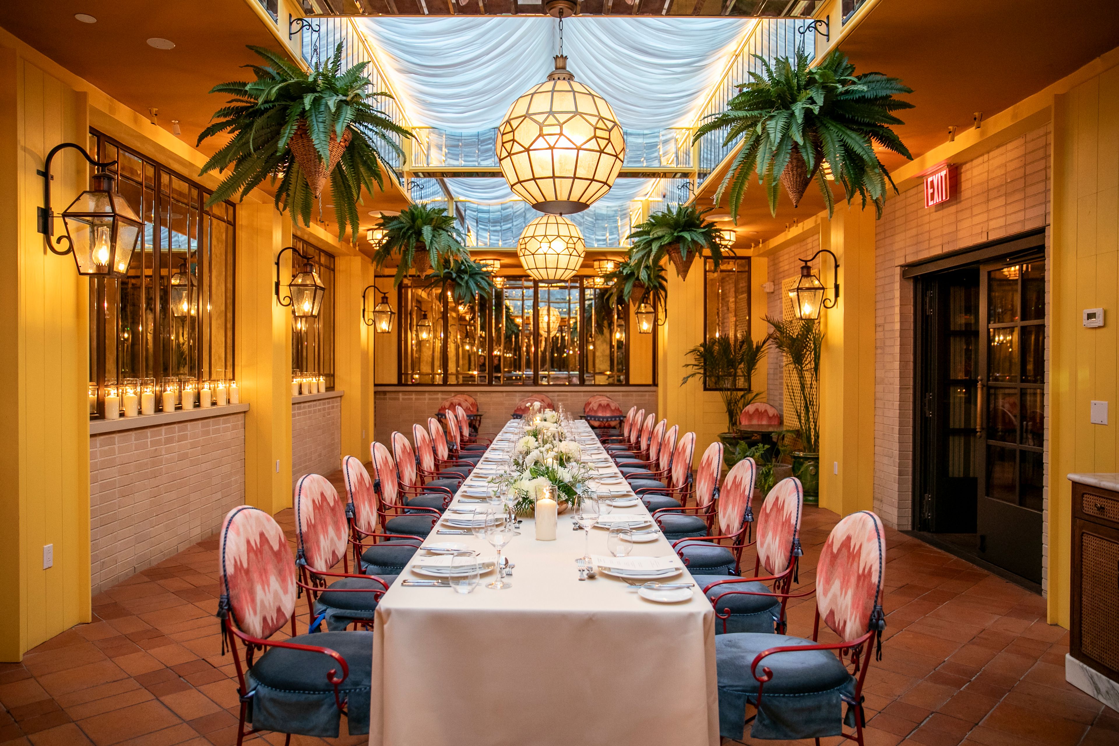 The Conservatory and The Study, an event space at The Fifth Avenue Hotel