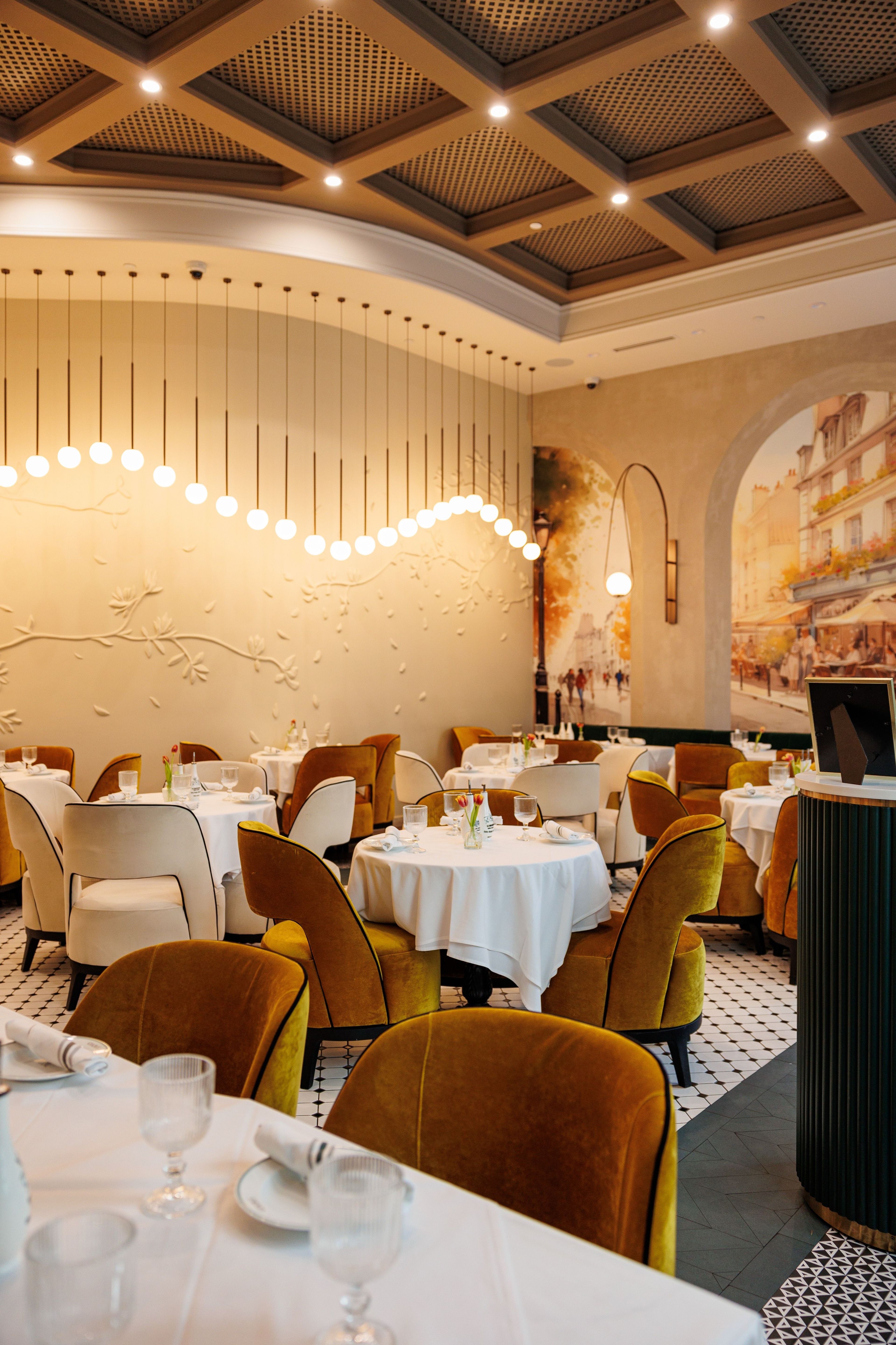 Main Dining Room, an event space at Cecile Trattoria