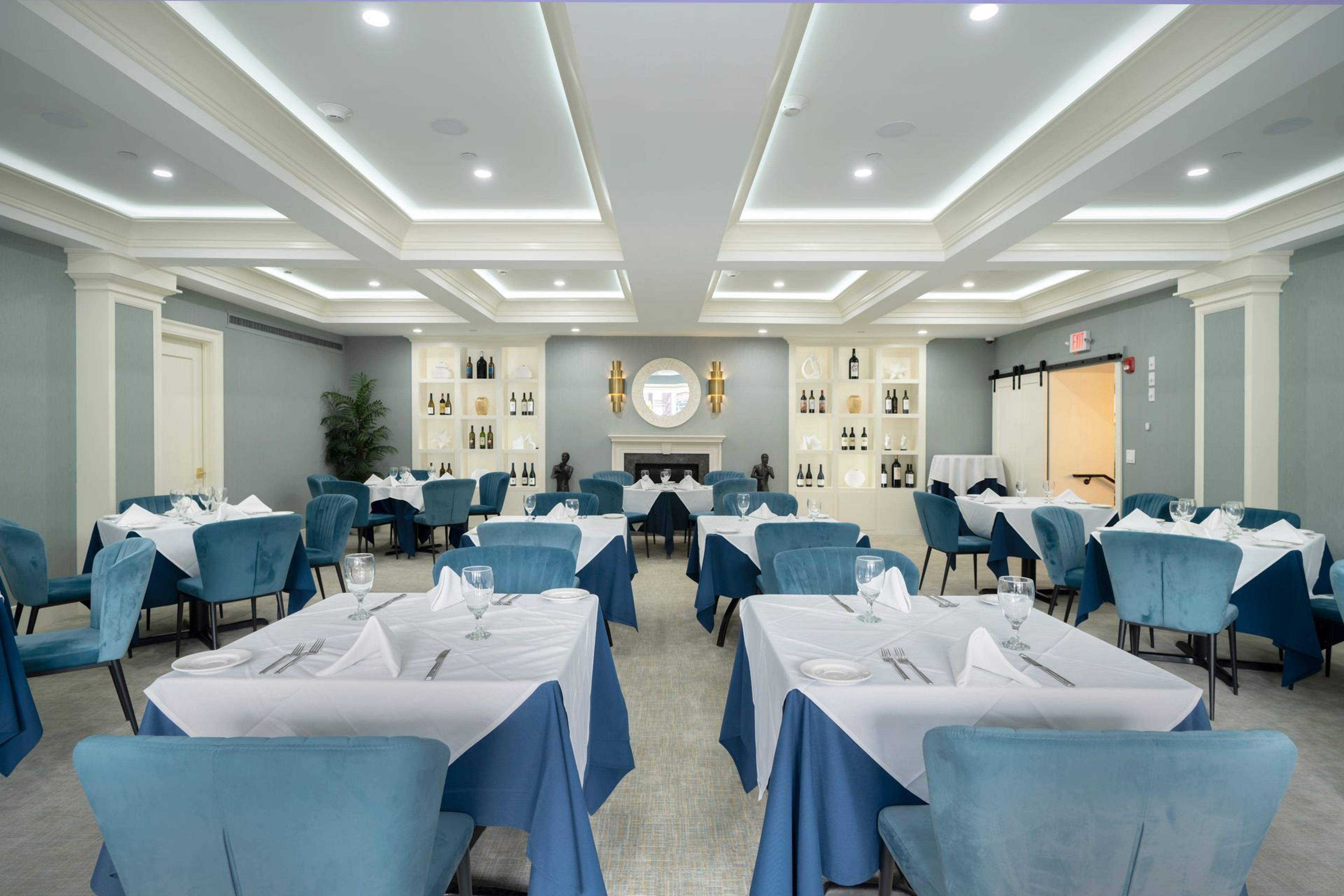Blue Room, an event space at Limoncello At The Orange Inn