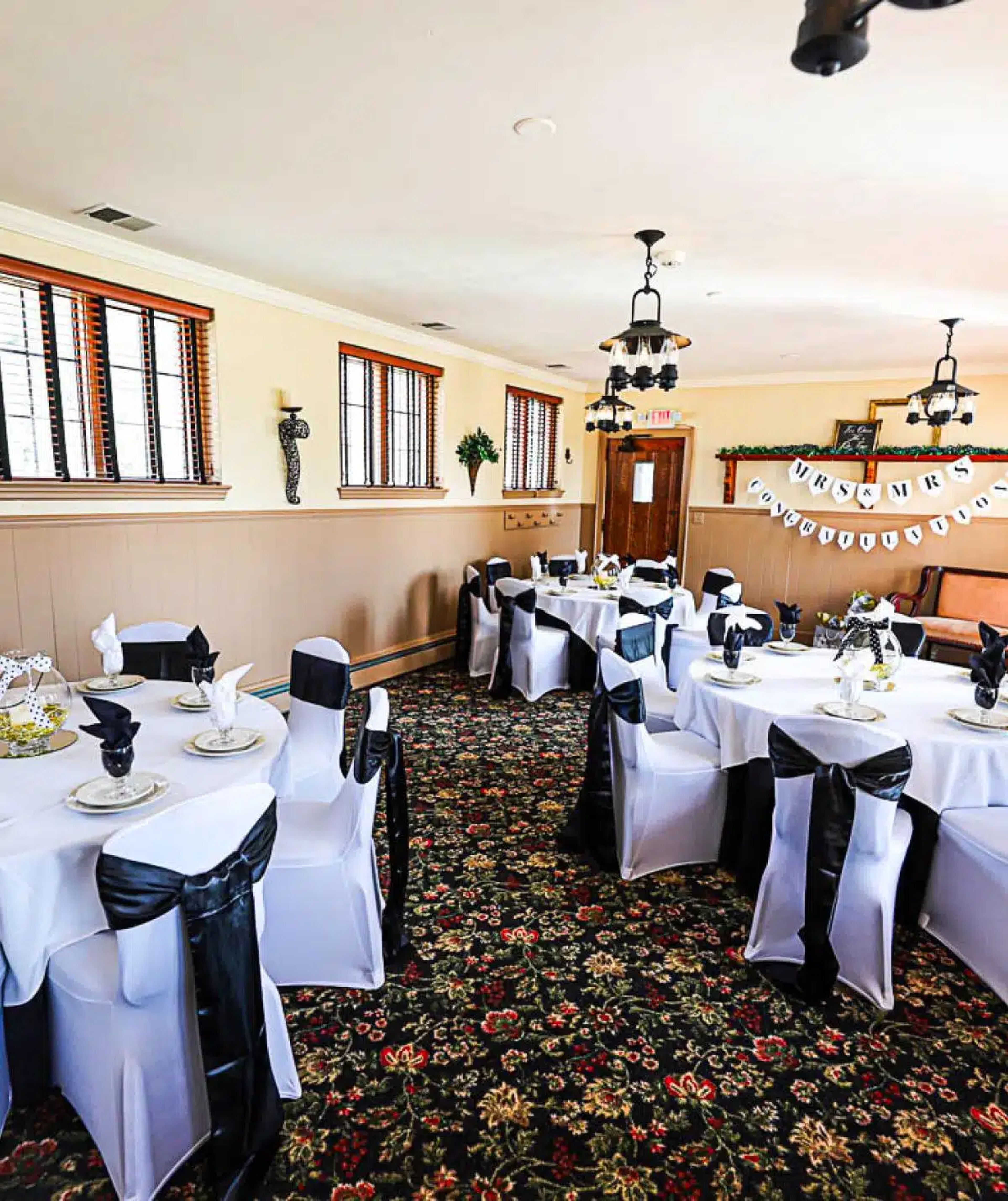 East Wing, an event space at Cascades Manor House