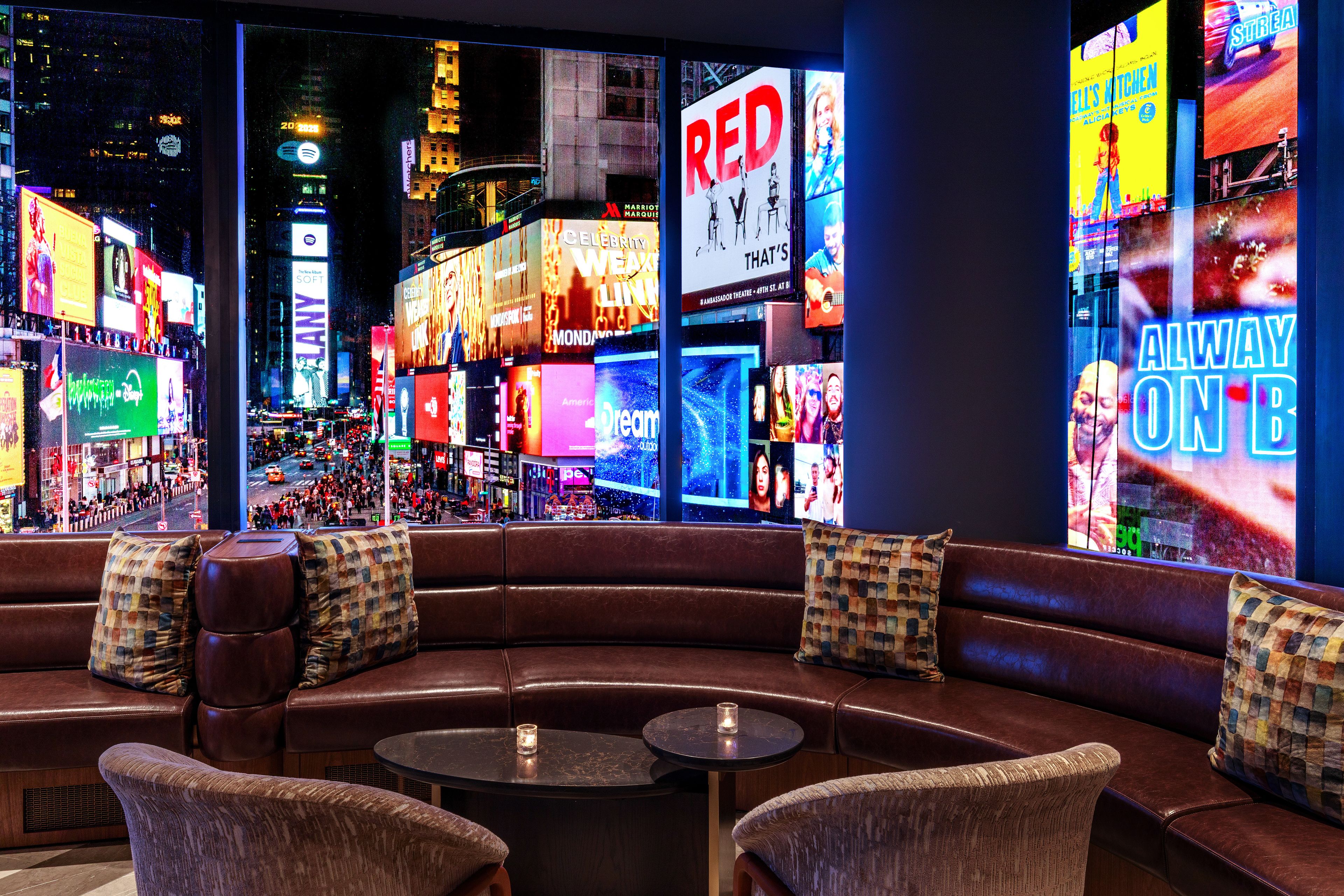 Bowtie Bar & Lounge, an event space at Renaissance Times Square