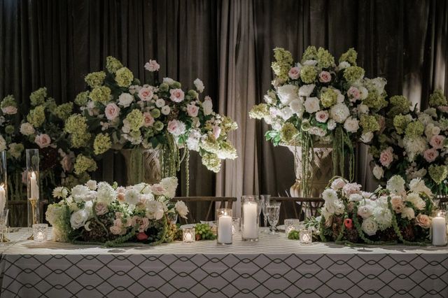 Featured photo from Revel in This Enchanting Harris Theater Wedding with Olive Green Accents and Whimsical Scalloped Pendants