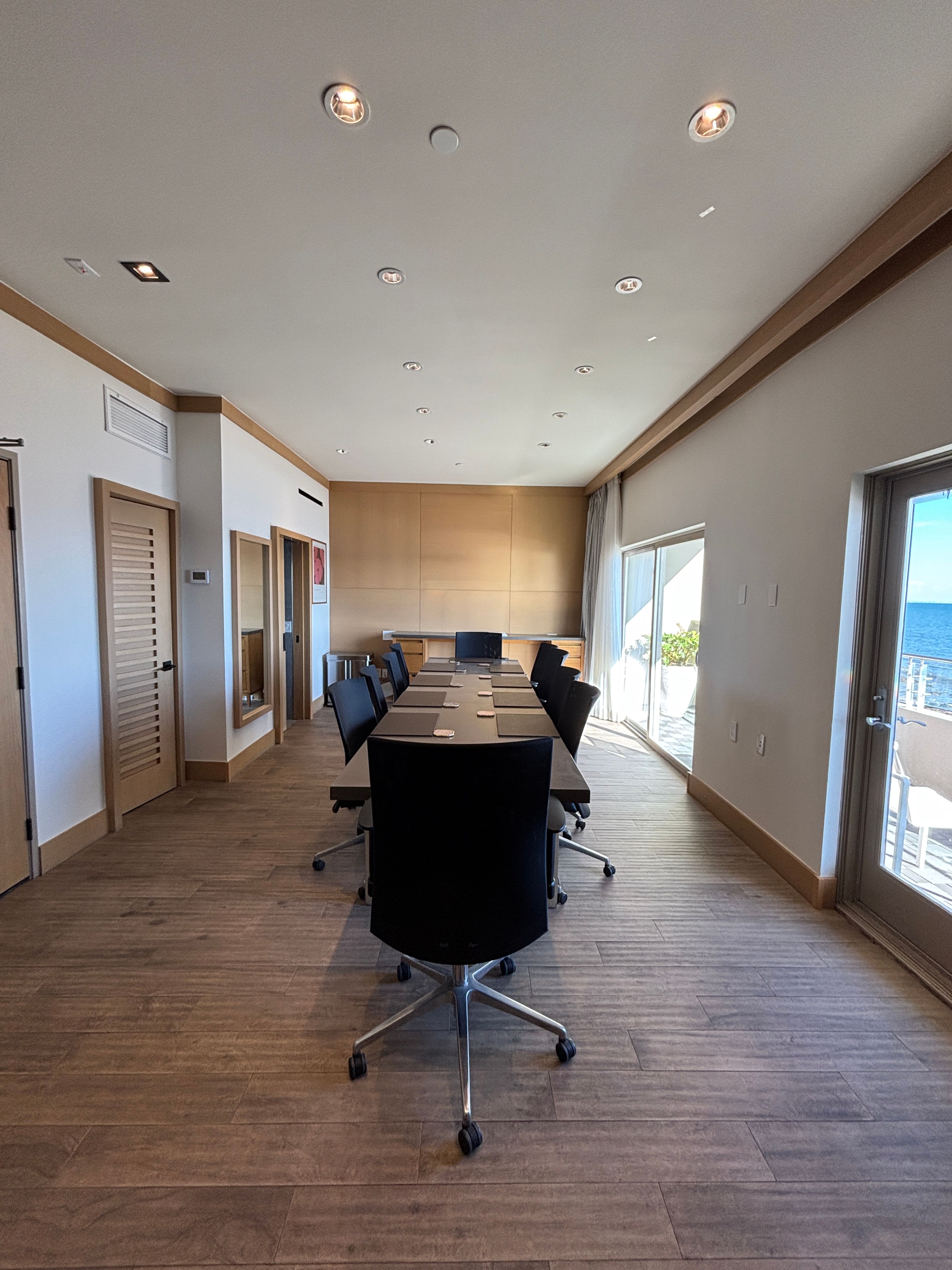 Boardroom By the Sea, an event space at Malibu Beach Inn
