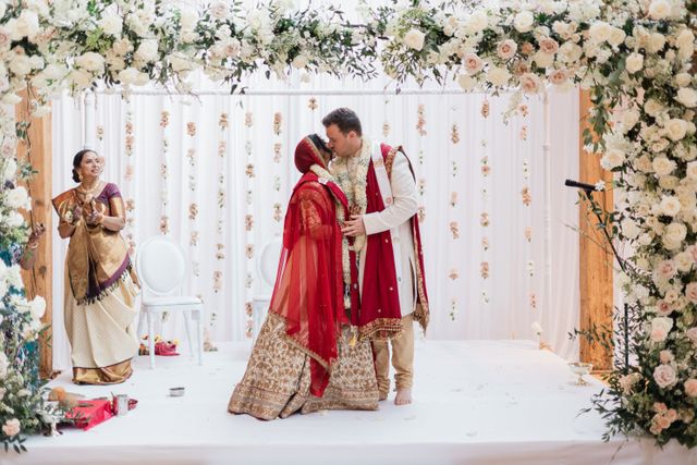 Featured photo from A Vibrant Indian Wedding Celebration at Bridgeport Art Center