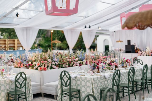 Featured photo from See This Charleston Estate Wedding with Pink Accents, Al Fresco Dining, and Lush Arrangements