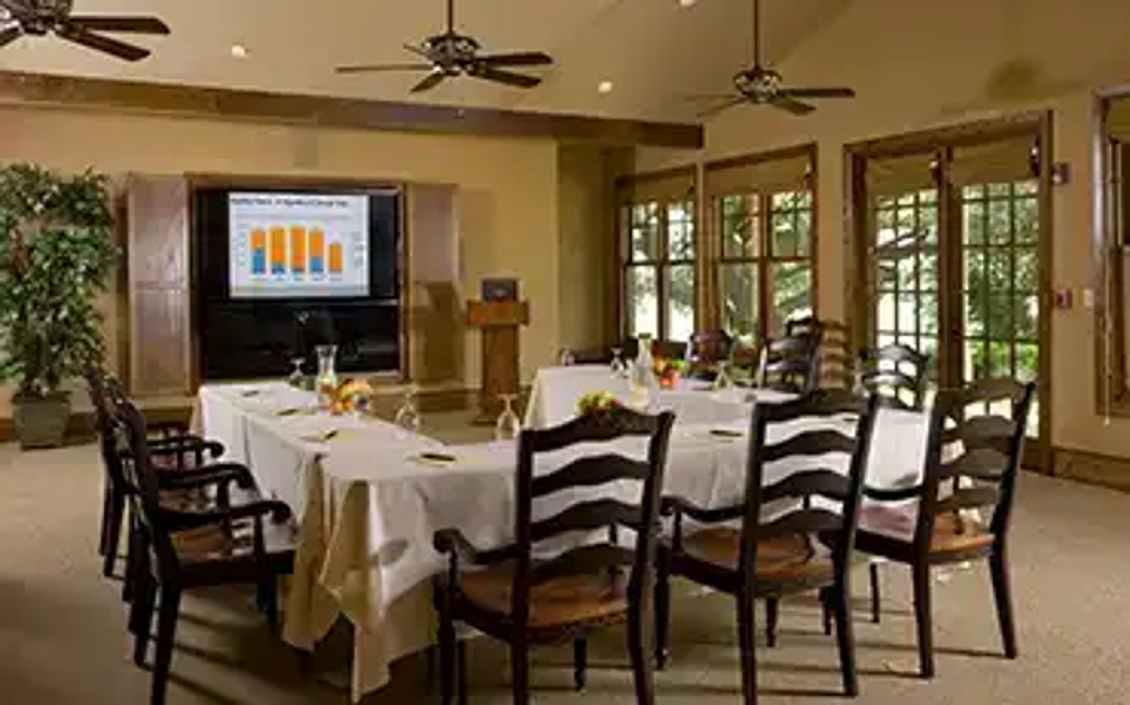 Reception Room, an event space at Inn on Lake Granbury