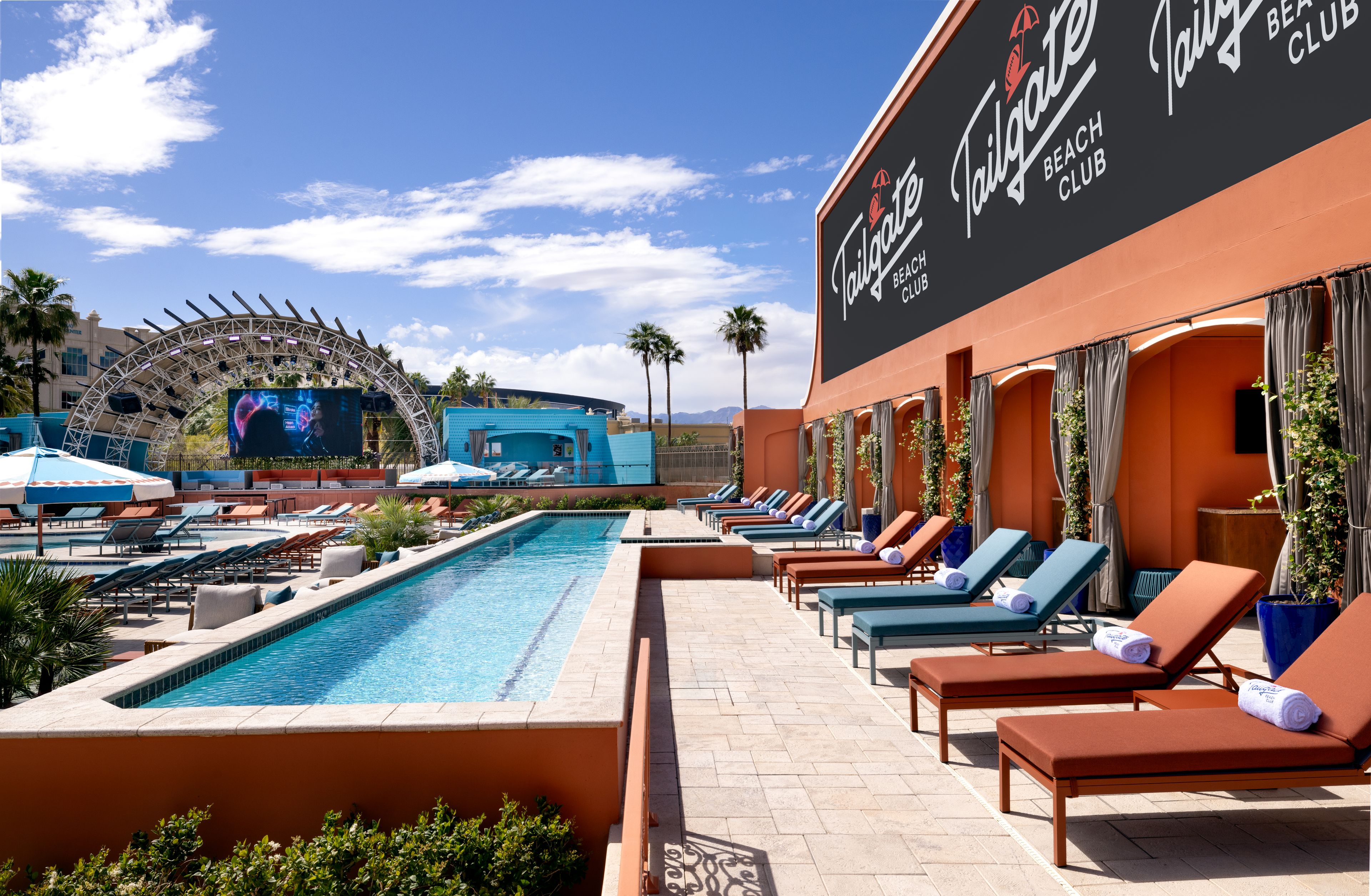 Cabana Row, an event space at Tailgate Beach Club
