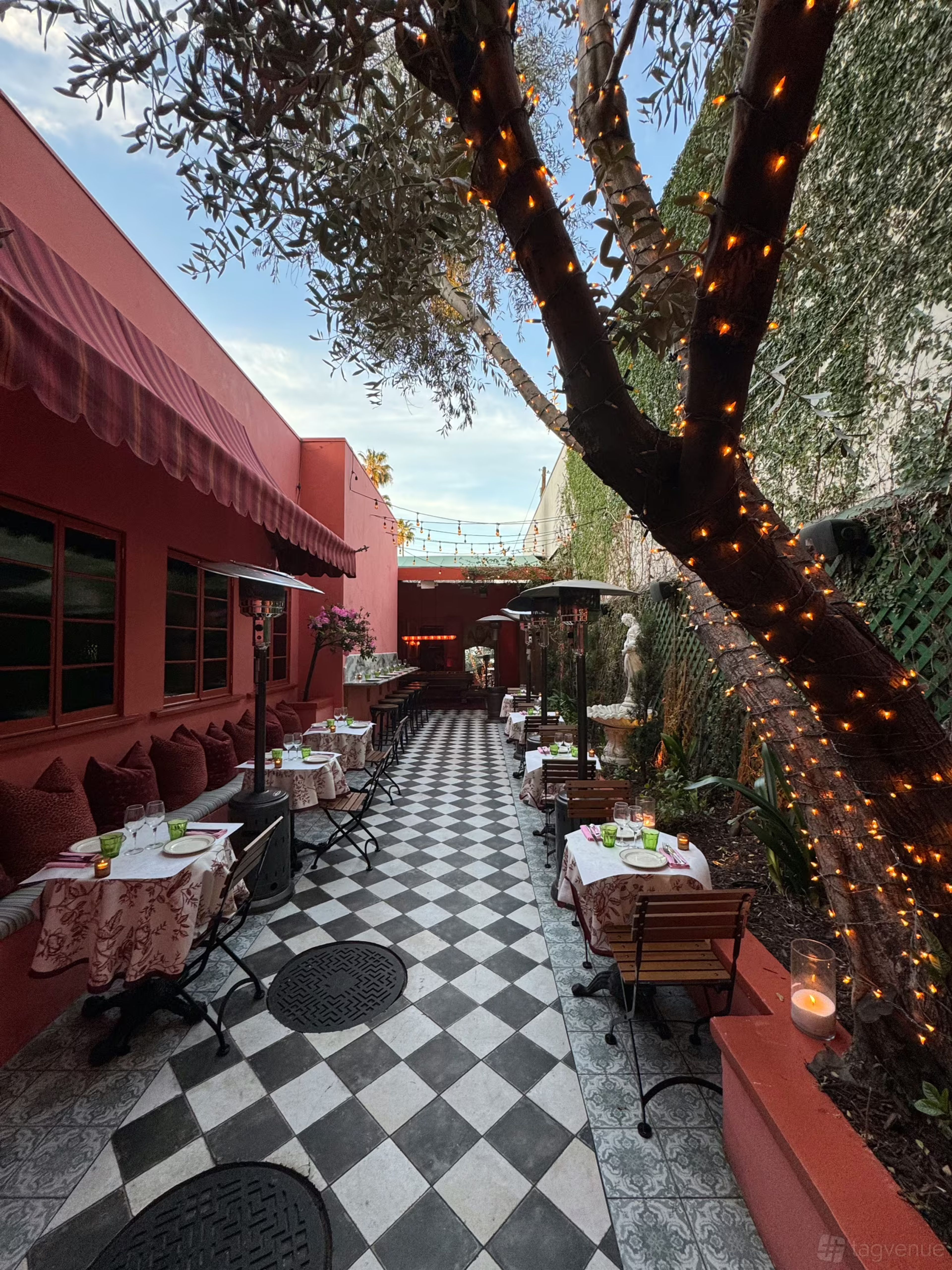 Patio, an event space at Scarlett West Hollywood