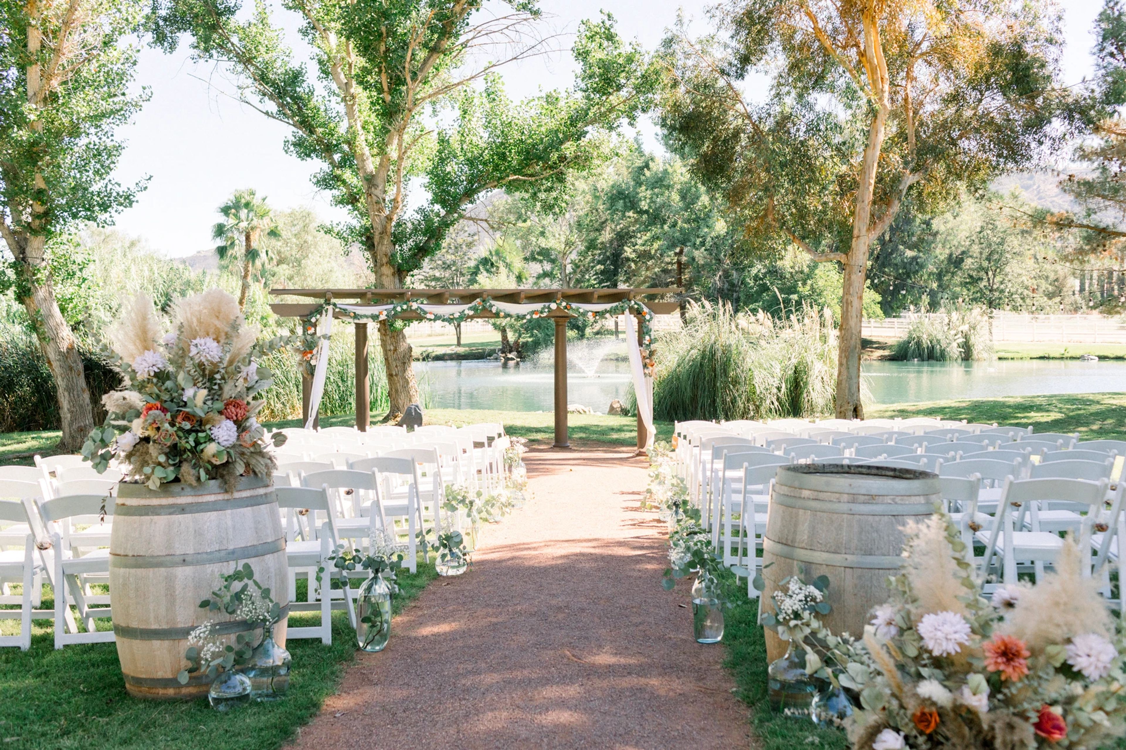 Ceremony Lawn, an event space at Hawk Ranch