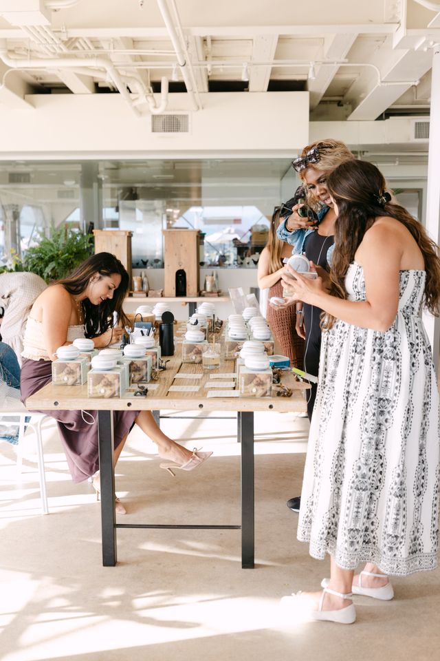 Featured photo from A Hands-On Brand Activation Featuring Personalized Art Moments at Malibu Farm San Diego