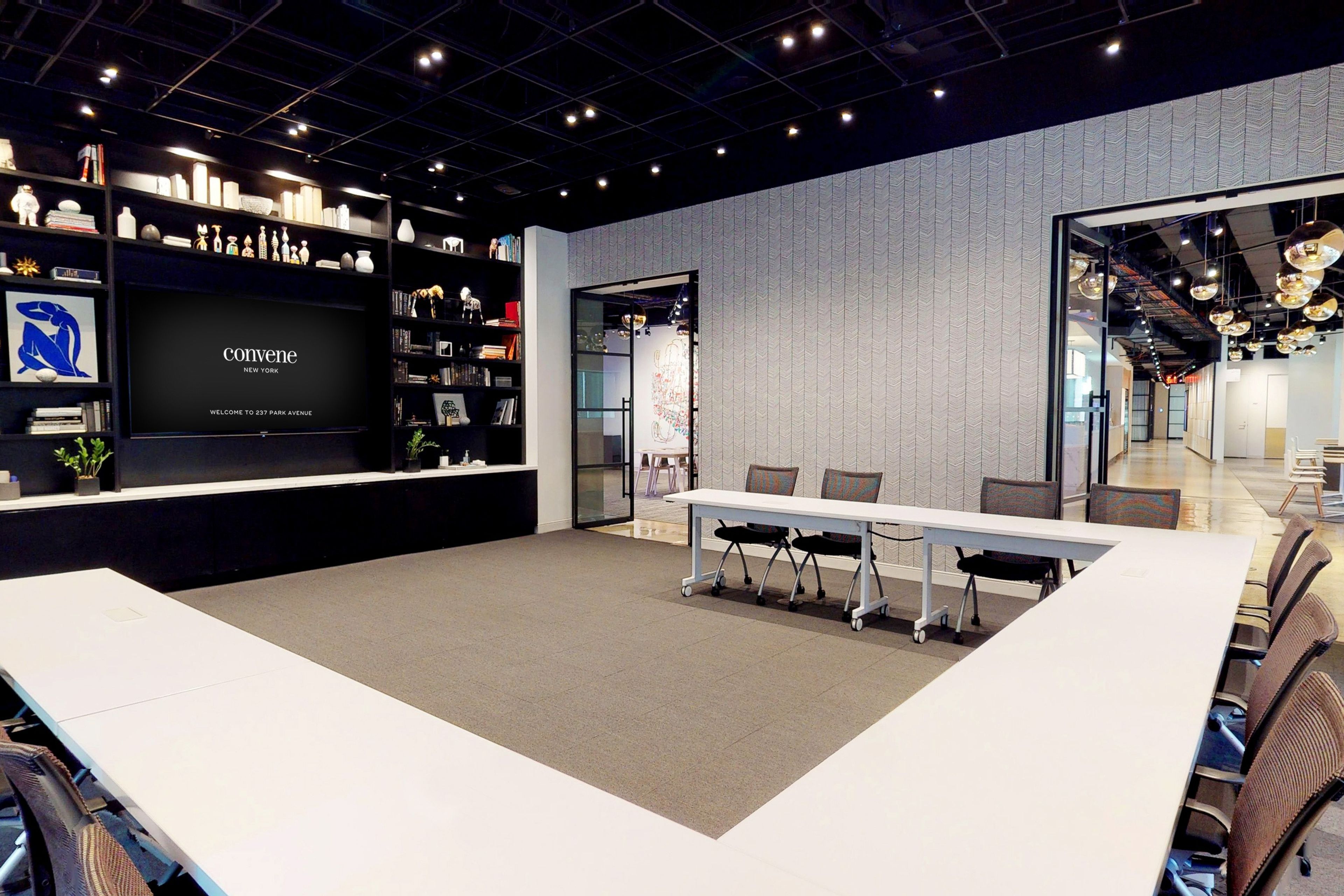 The Library, an event space at Convene 237 Park Avenue