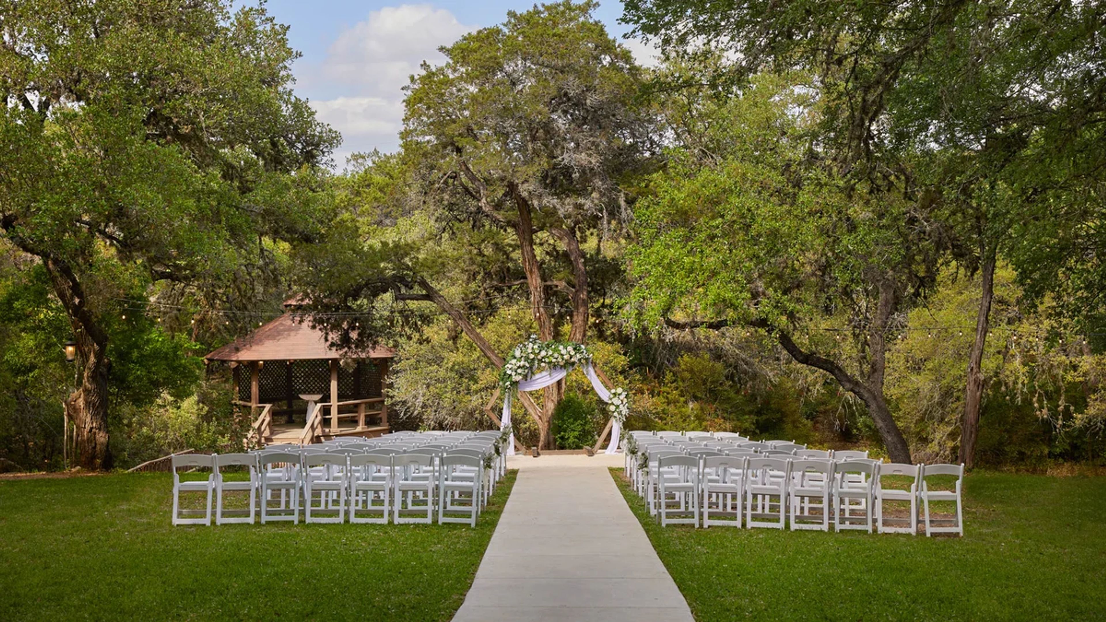 Outdoor Ceremony, an event space at Scenic Springs by Wedgewood Weddings