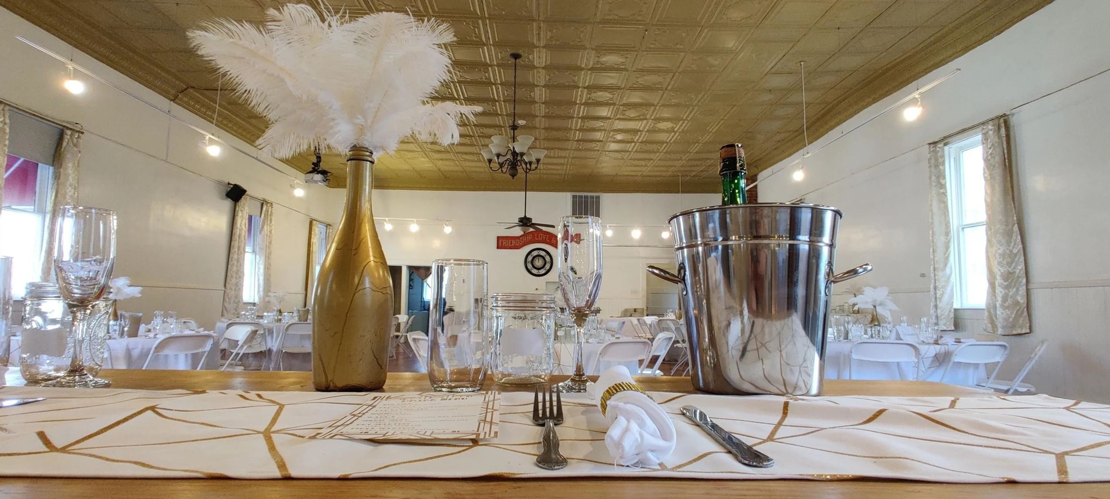The Melonlight Ballroom, an event space at The Melonlight Ballroom