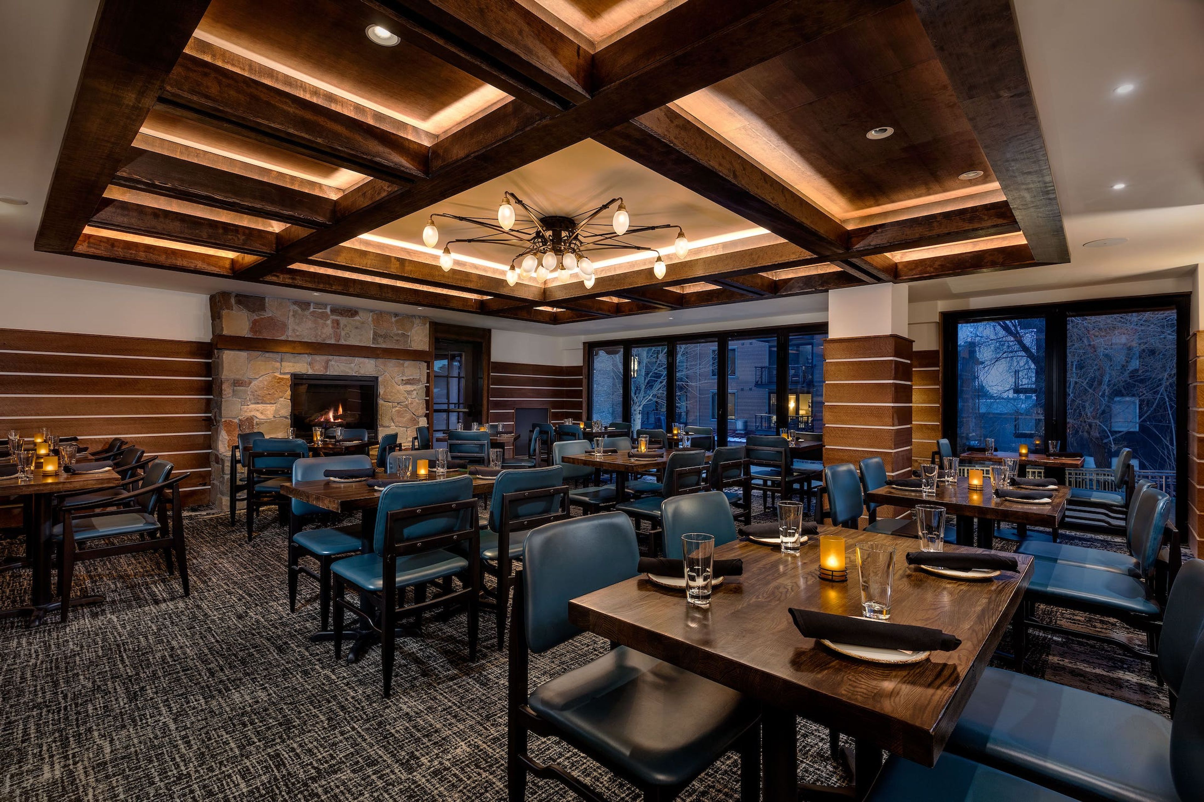 Spur Restaurant & Bar, an event space at Teton Mountain Lodge