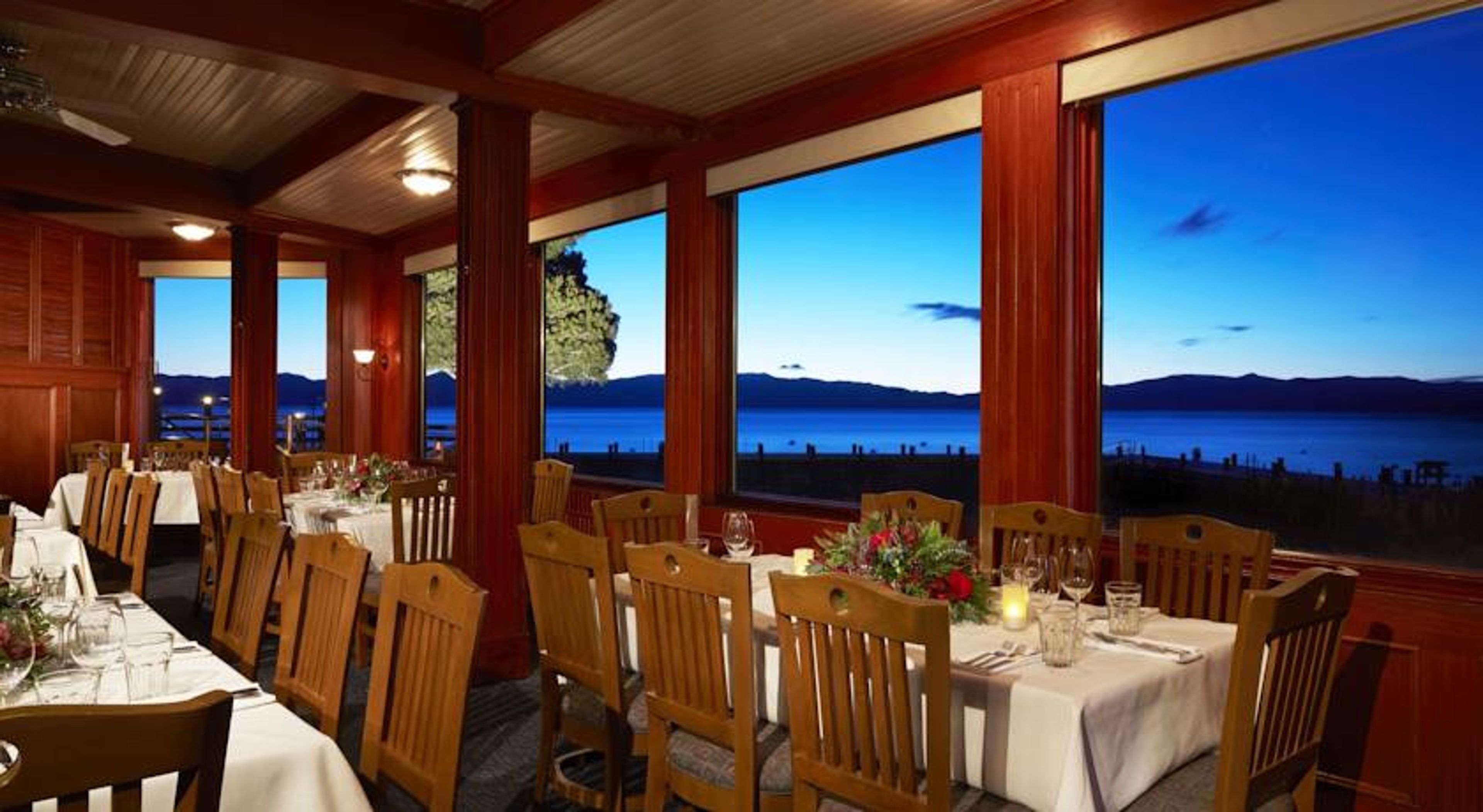 Lakeside Dining Room, an event space at Sunnyside Restaurant & Lodge
