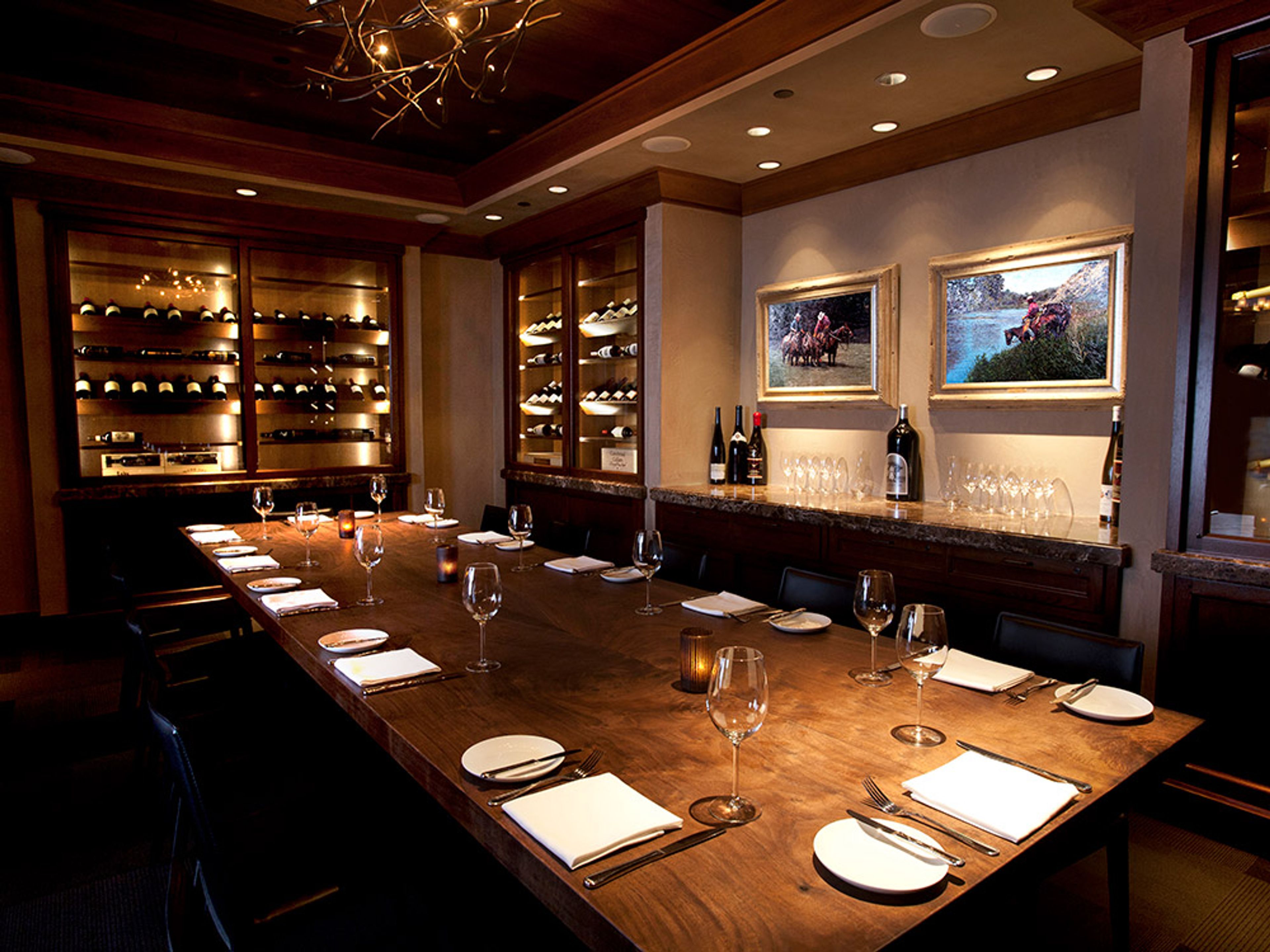 The Carolina Room, an event space at THE RANCH Events Center