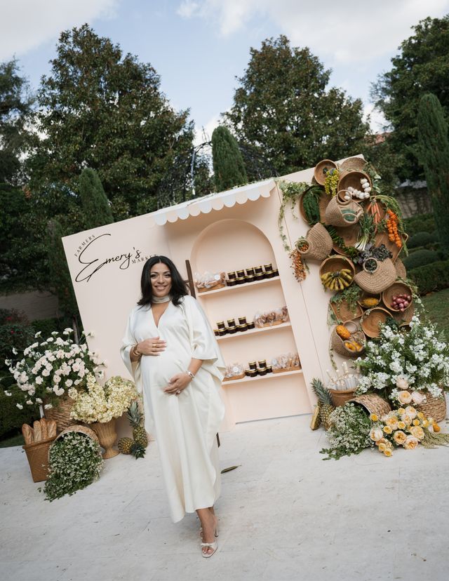 Featured photo from An Italian-Inspired Farmers Market Baby Shower by the Poolside Garden