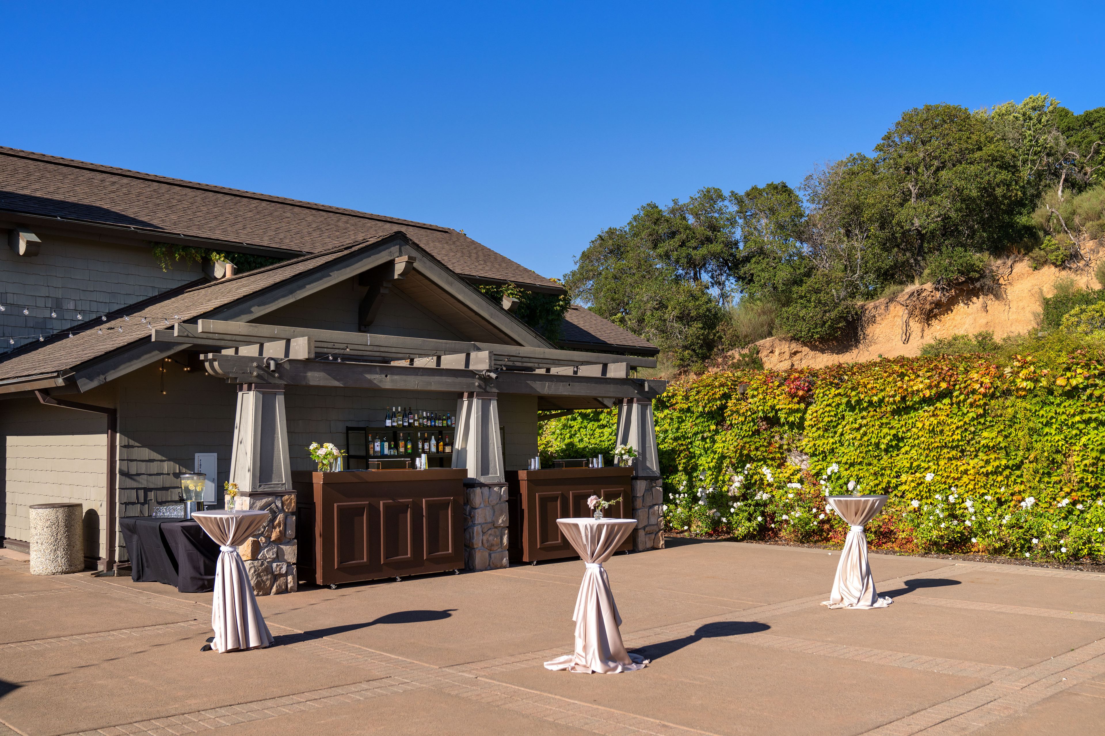 Patio / Cocktail Terrace, an event space at Stonetree Estate by Wedgewood Weddings