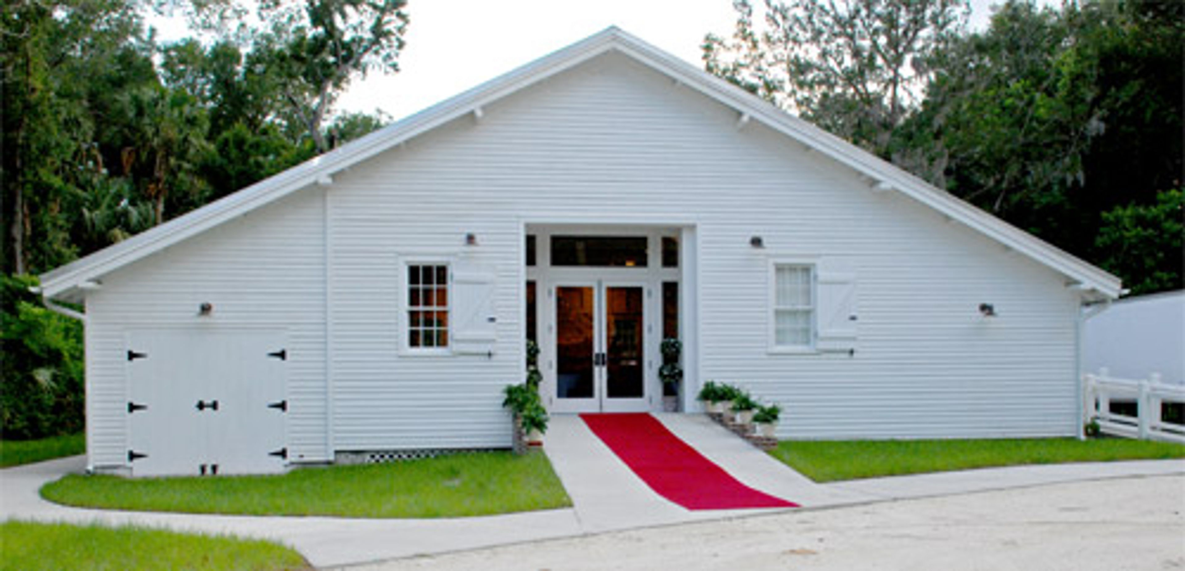 Renovated Stable, an event space at Debary Hall Historic Site