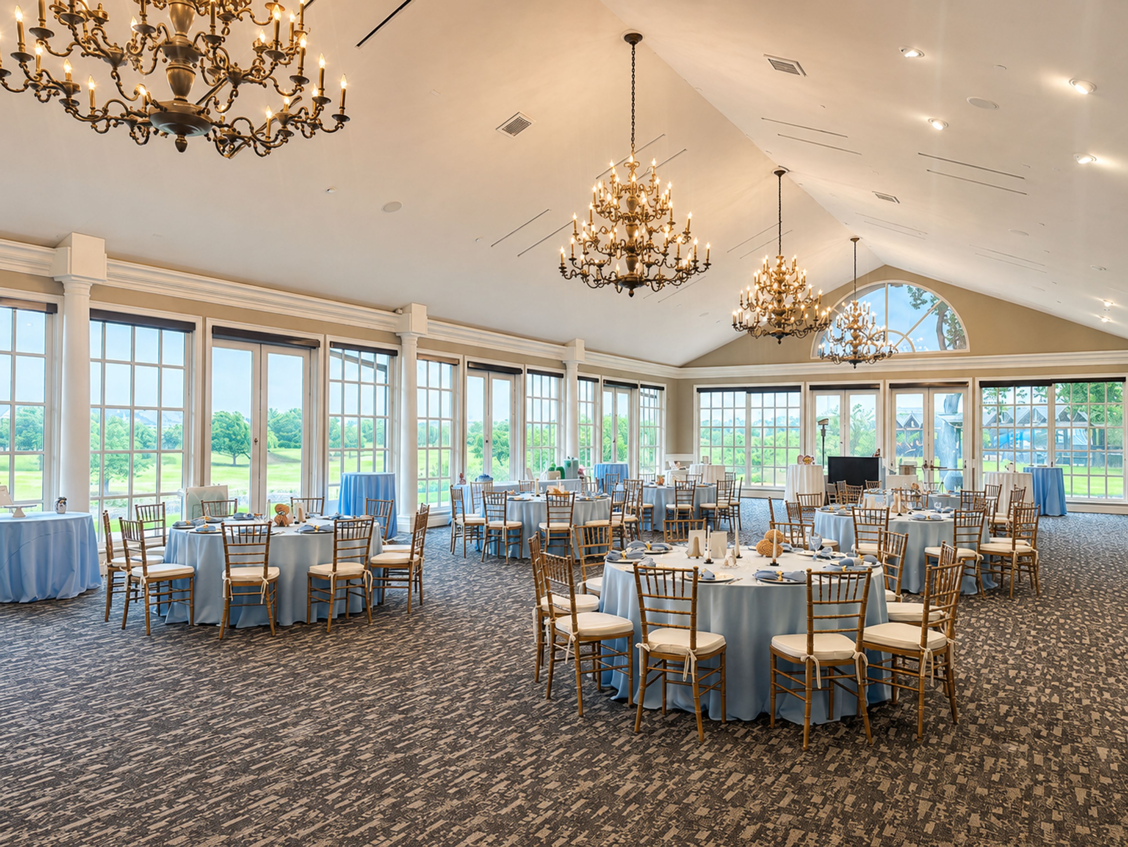 The Ballroom, an event space at Hackberry Creek Country Club