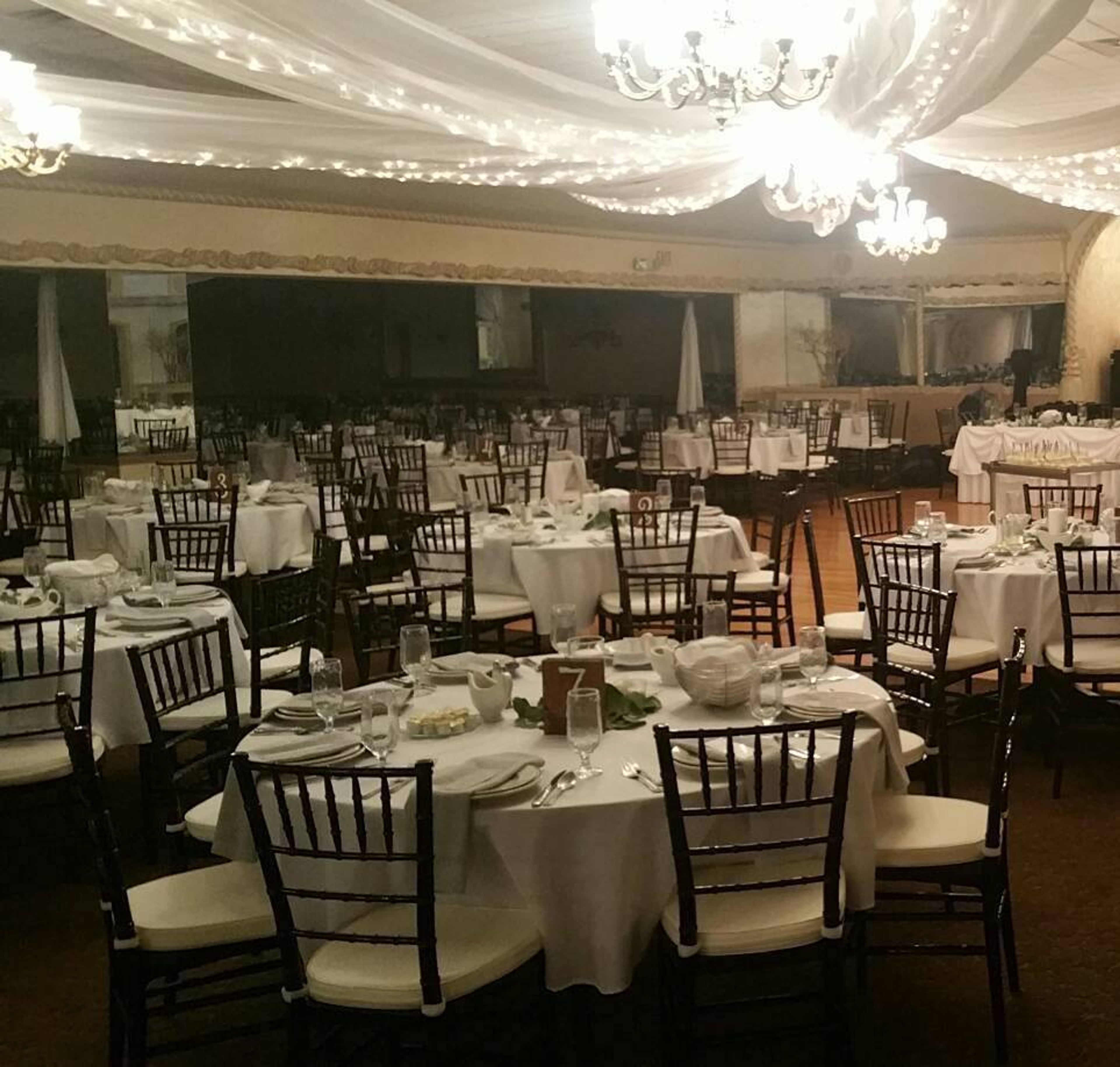 Tuscan Room, an event space at La-Vera Party Center