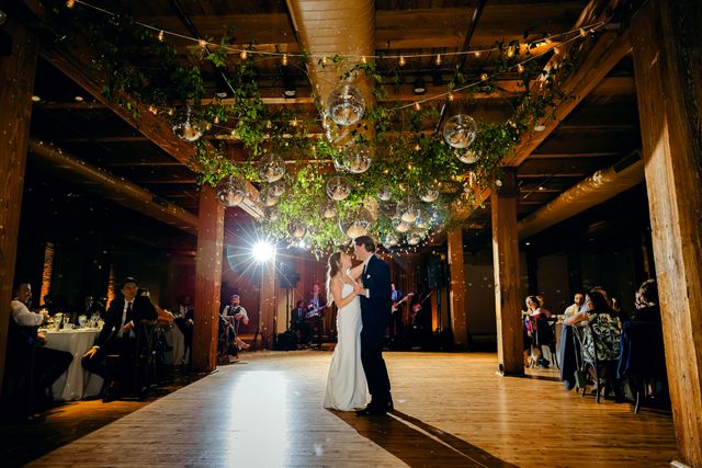 Featured photo from Celebrate This Romantic Wedding in Chicago with Greenery-Draped Ceilings and Warm Wood Accents