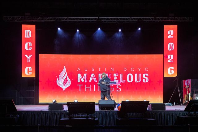 Featured photo from Austin DCYC 2026 Youth Conference – AV Production by Verum AV