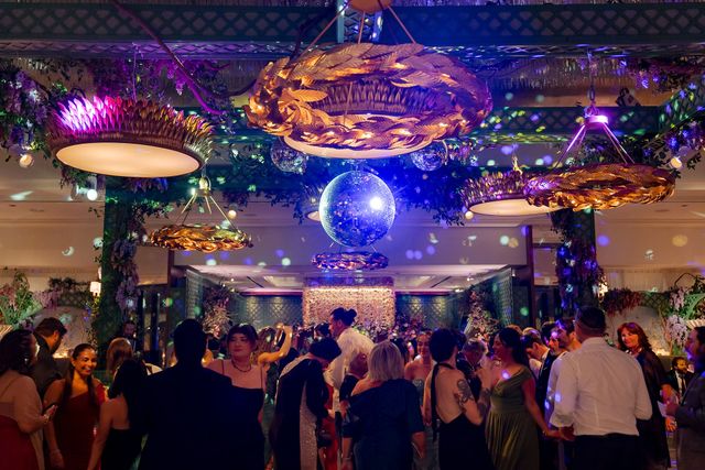 Featured photo from A Romantic Wedding Featuring Suspended Florals and Warm Garden Lighting at The Ritz-Carlton Chicago