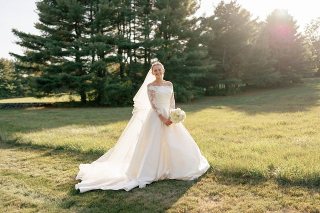 Featured photo from Inside This Concord Wedding with Golden-Hour Portraits and an Open Meadow Setting