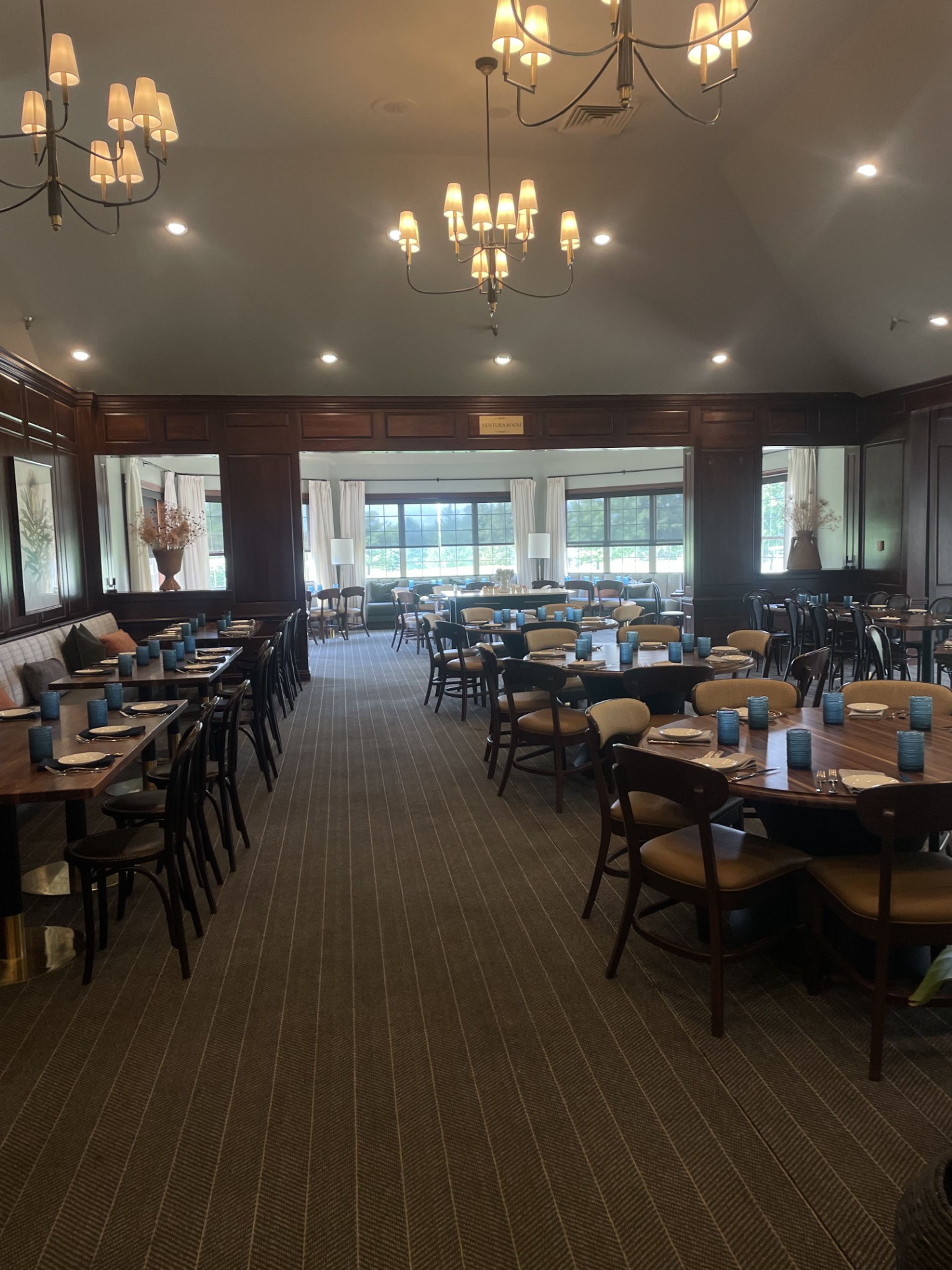 Main Dining Room, an event space at Weymouth Country Club