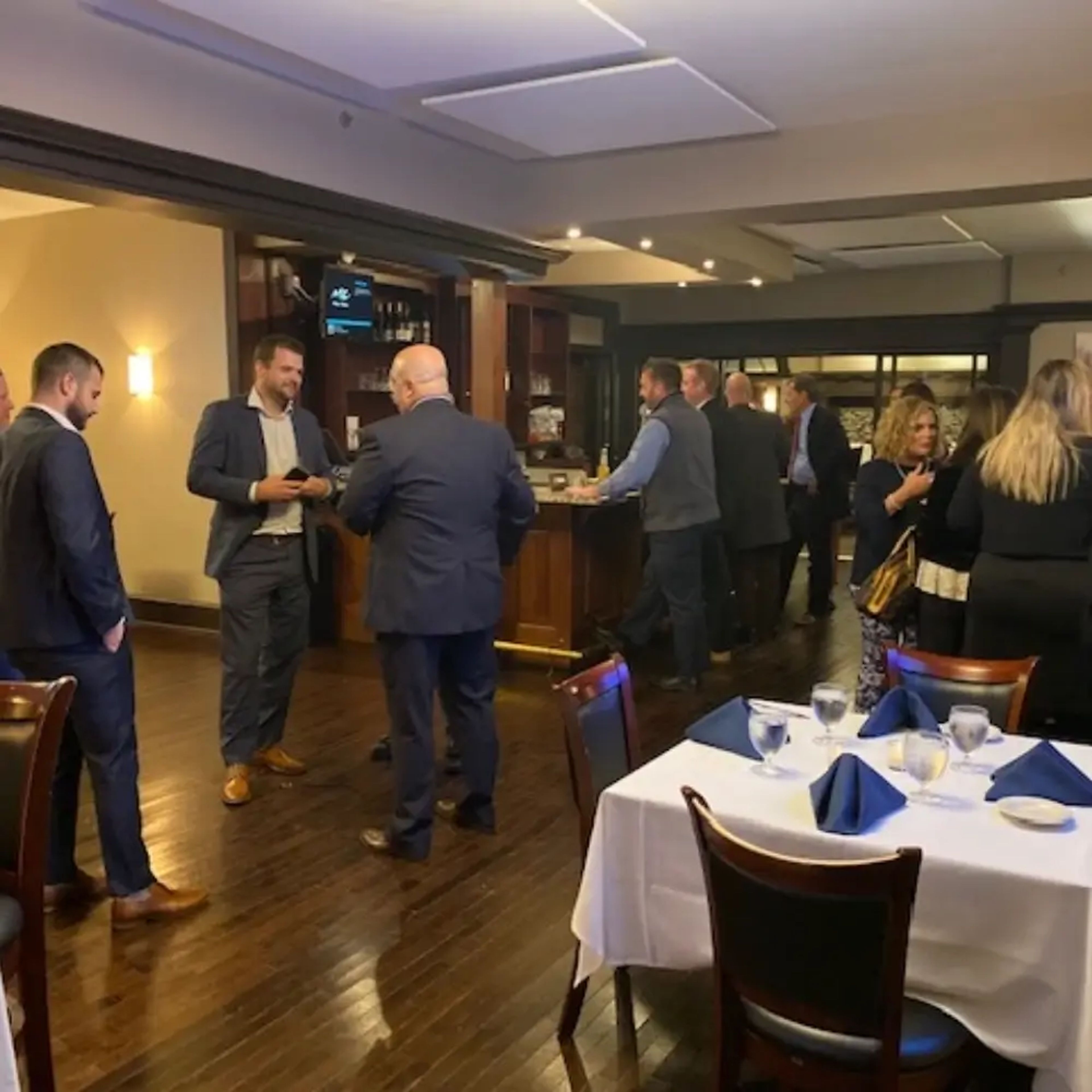 The Victorian Room and Pub, an event space at Valley Country Club - Warwick
