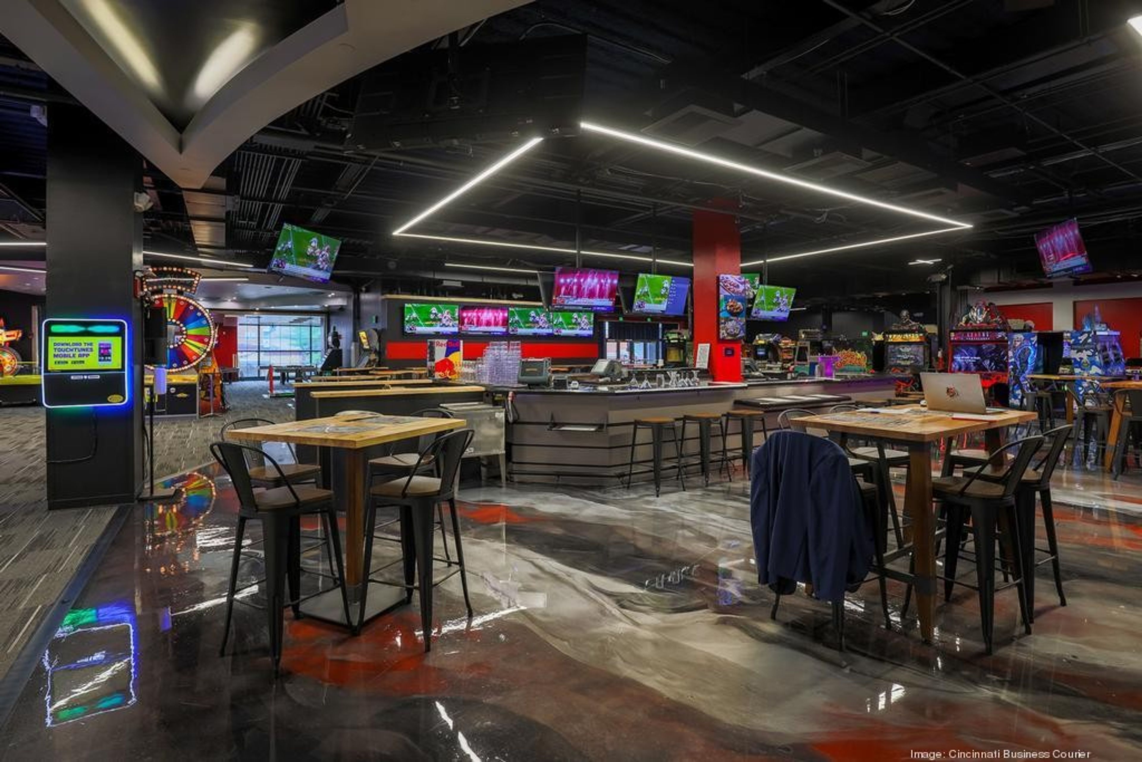 Arcade, an event space at Velocity Esports