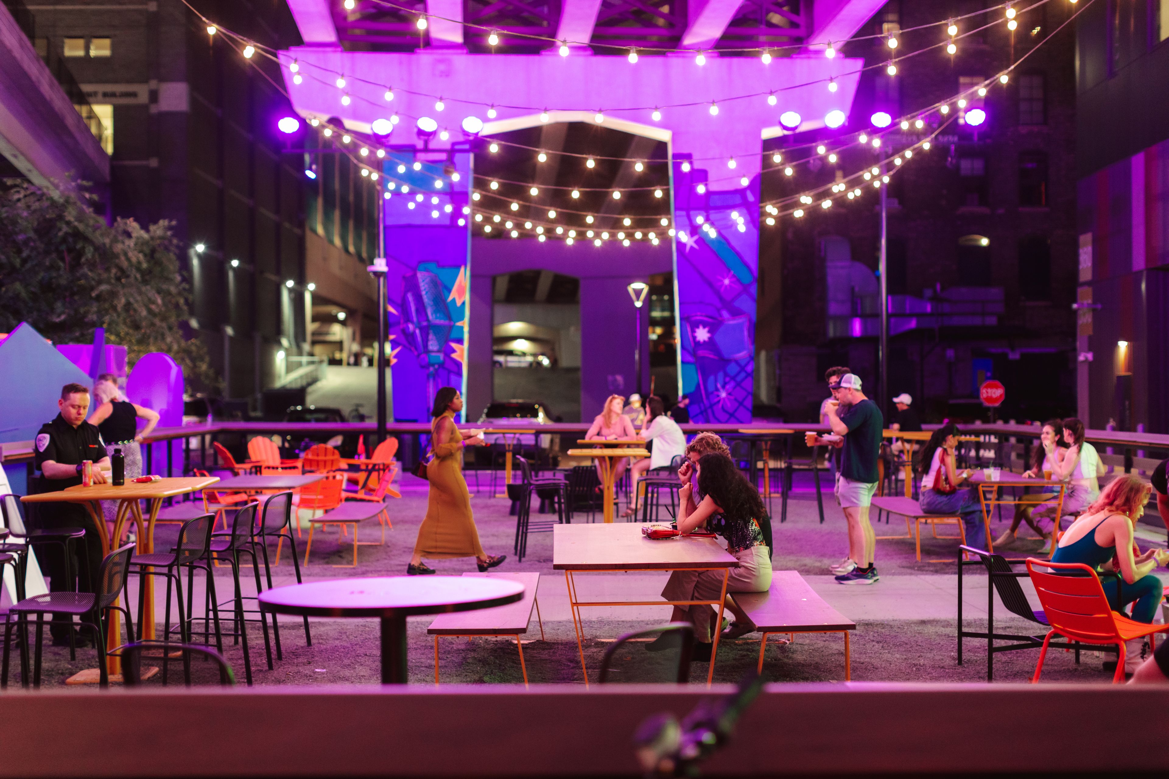 Bassett Hound Patio at North Loop Green, an event space at North Loop Green
