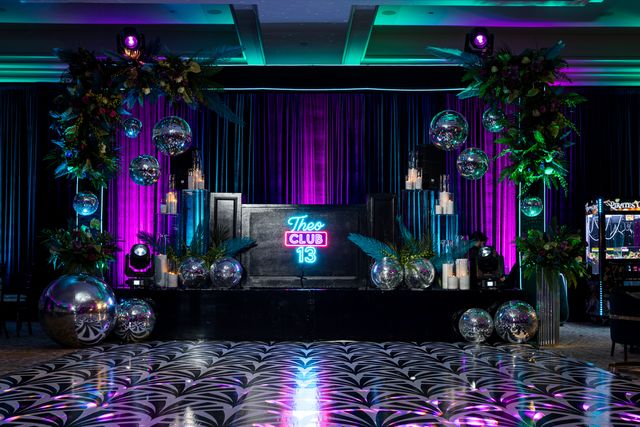 Featured photo from An Elevated Tropical Bar Mitzvah Celebration for Theo, Featuring Bold Color, Playful Details, Immersive Design, and an Unforgettable Evening of Celebration