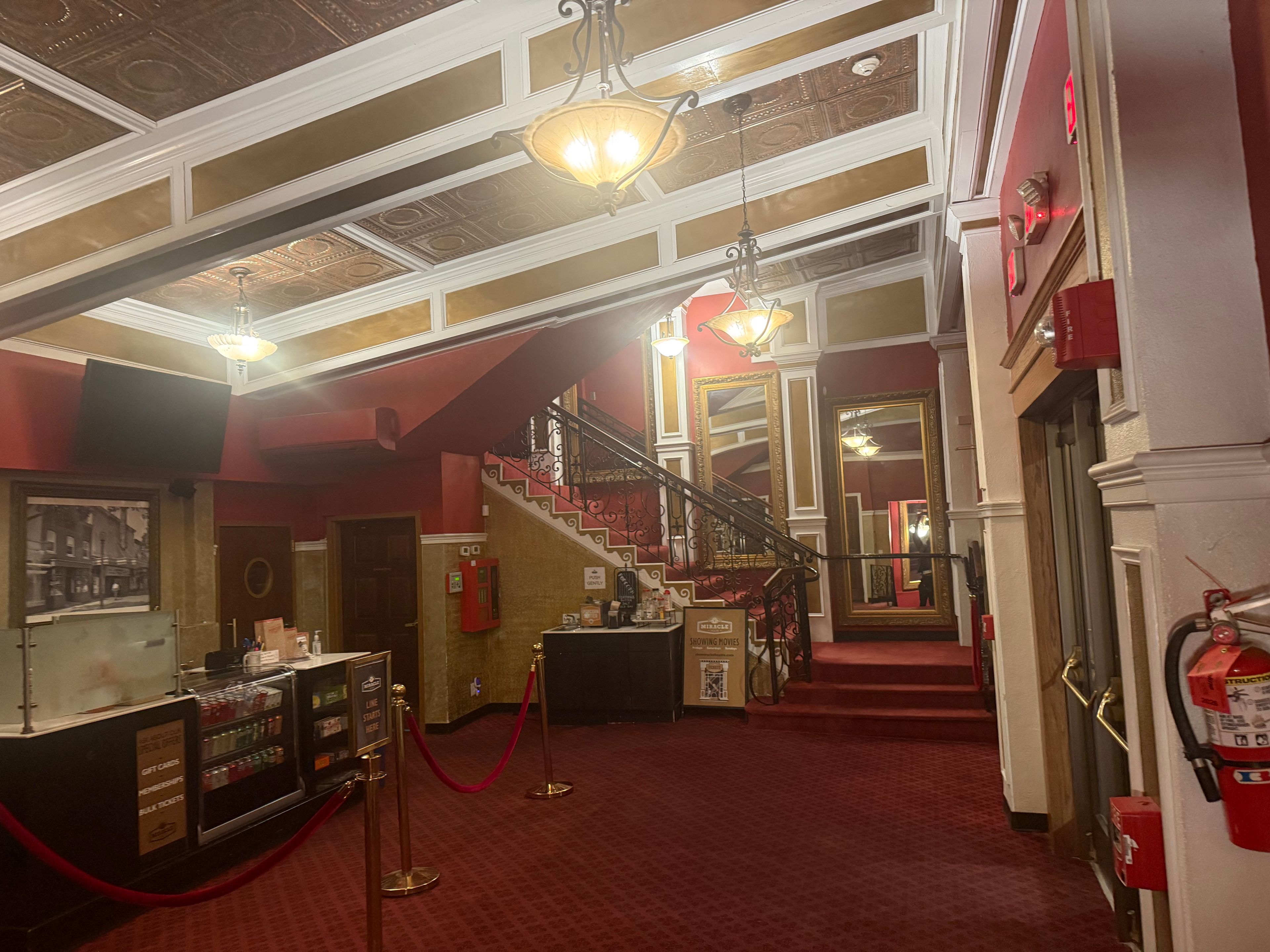 Entrance, Marquee, and Green Room, an event space at Miracle Theatre