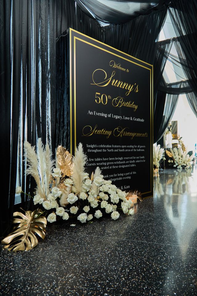Featured photo from Golden Dimension: A Black + Gold Celebration