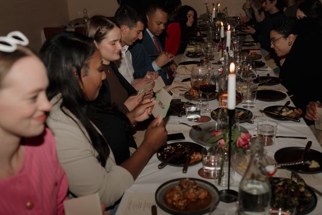 Featured photo from "The Conversationalist" Dinner