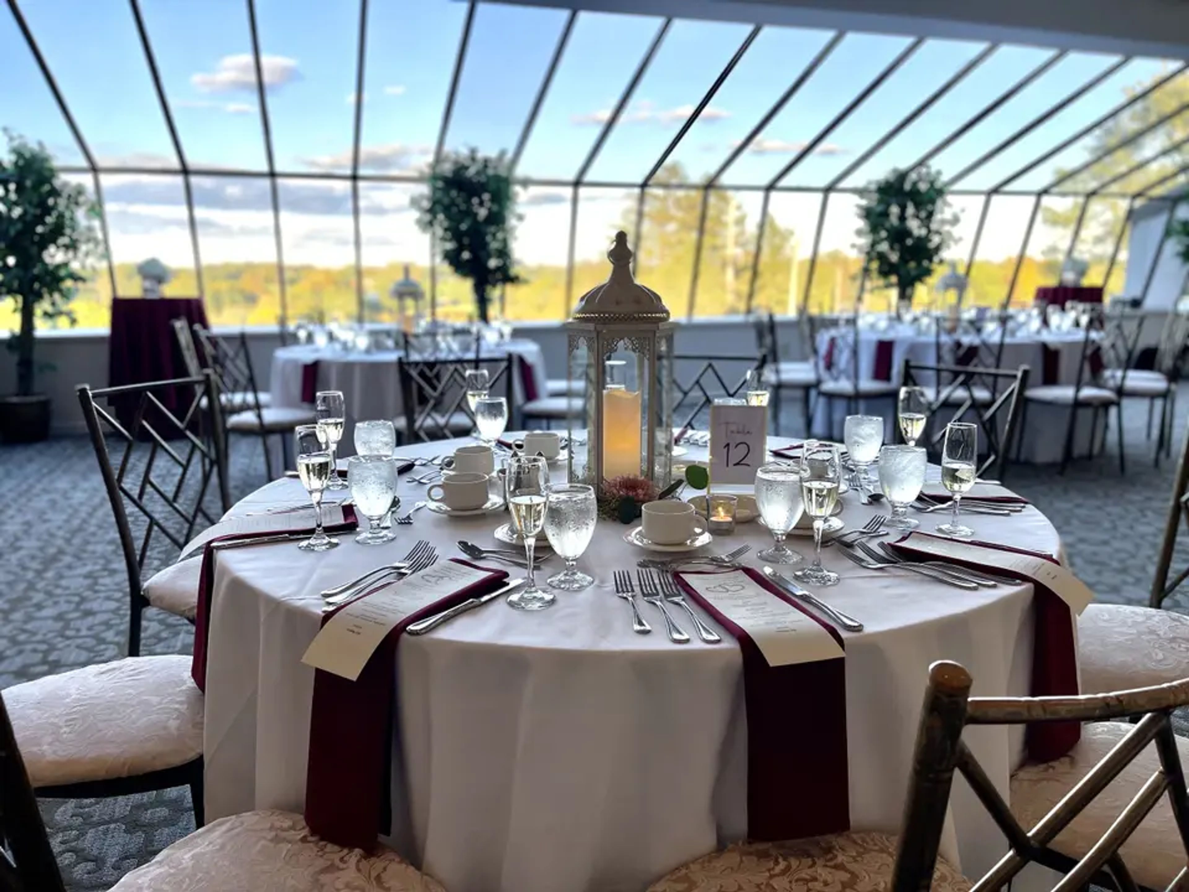 The Regency Ballroom, an event space at Jumping Brook Country Club