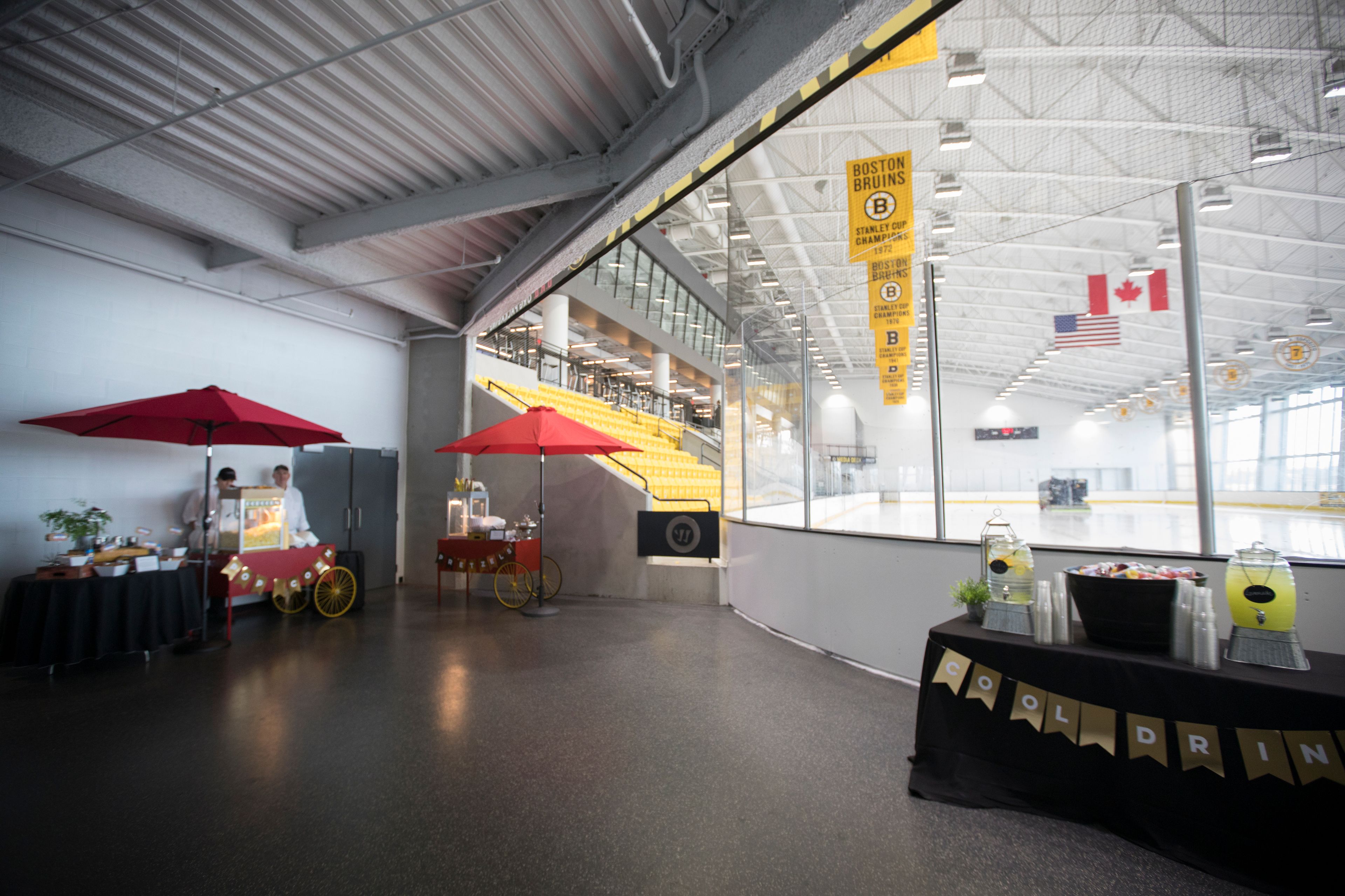 East Ice Level, an event space at Warrior Ice Arena