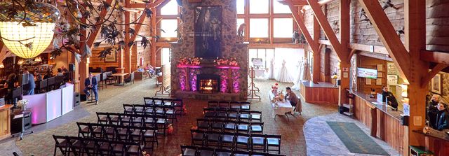 Featured photo from Hope Lake Lodge Lobby